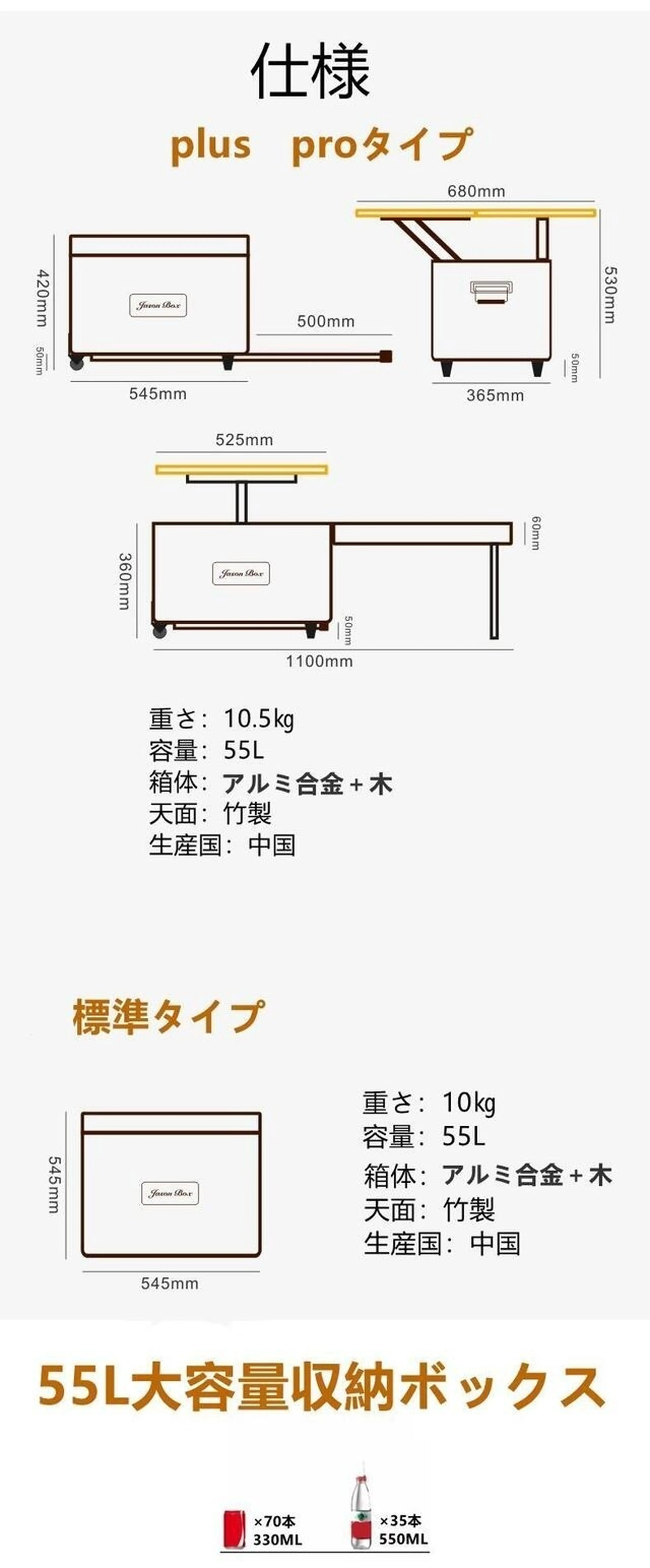 一石二鳥どころじゃない！テーブル一体型の大容量収納ボックス