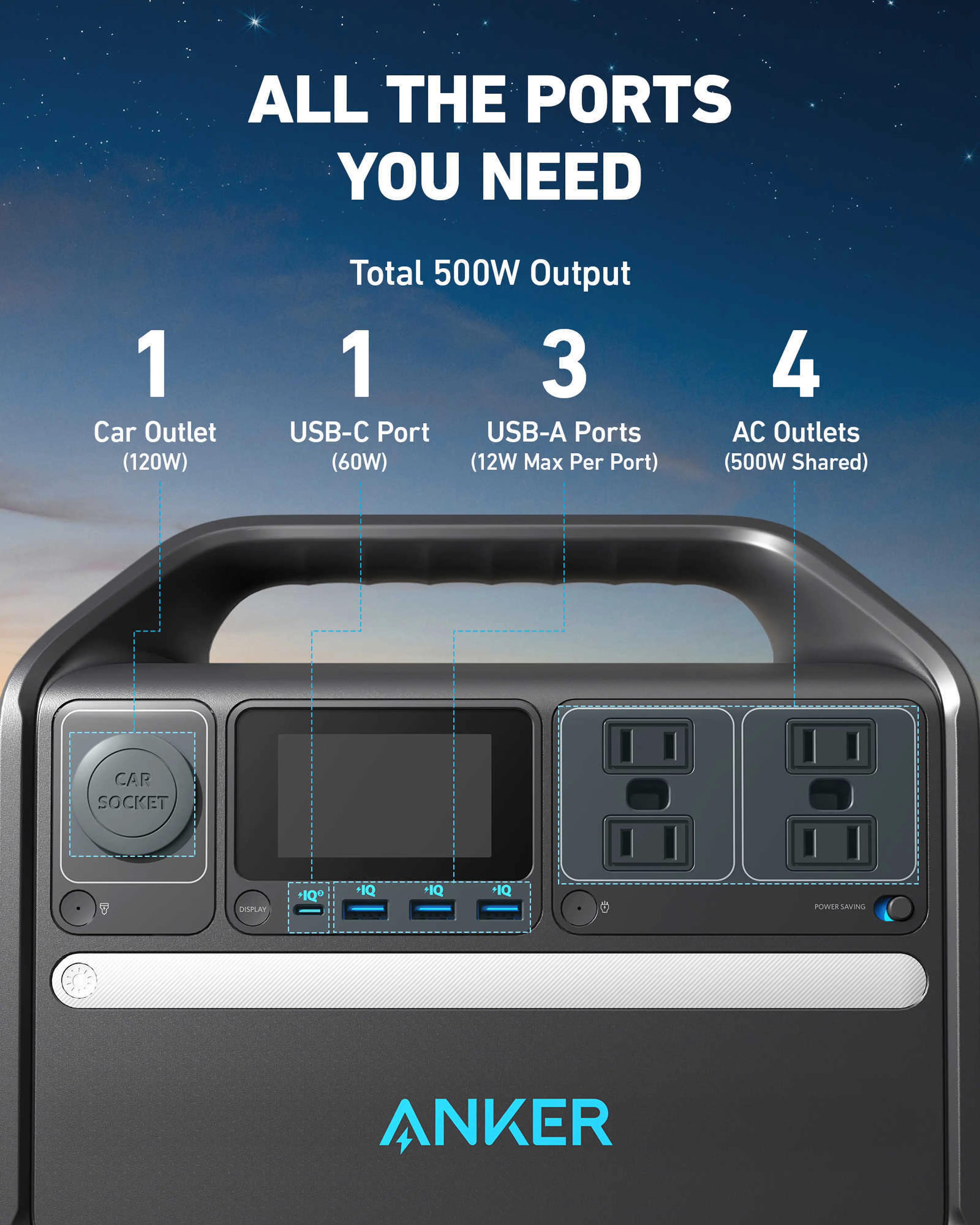 【未使用】Anker ポータブル電源 PowerHouse 512Wh Amazon.co.jp: Anker 521 Portable Power Station (PowerHouse