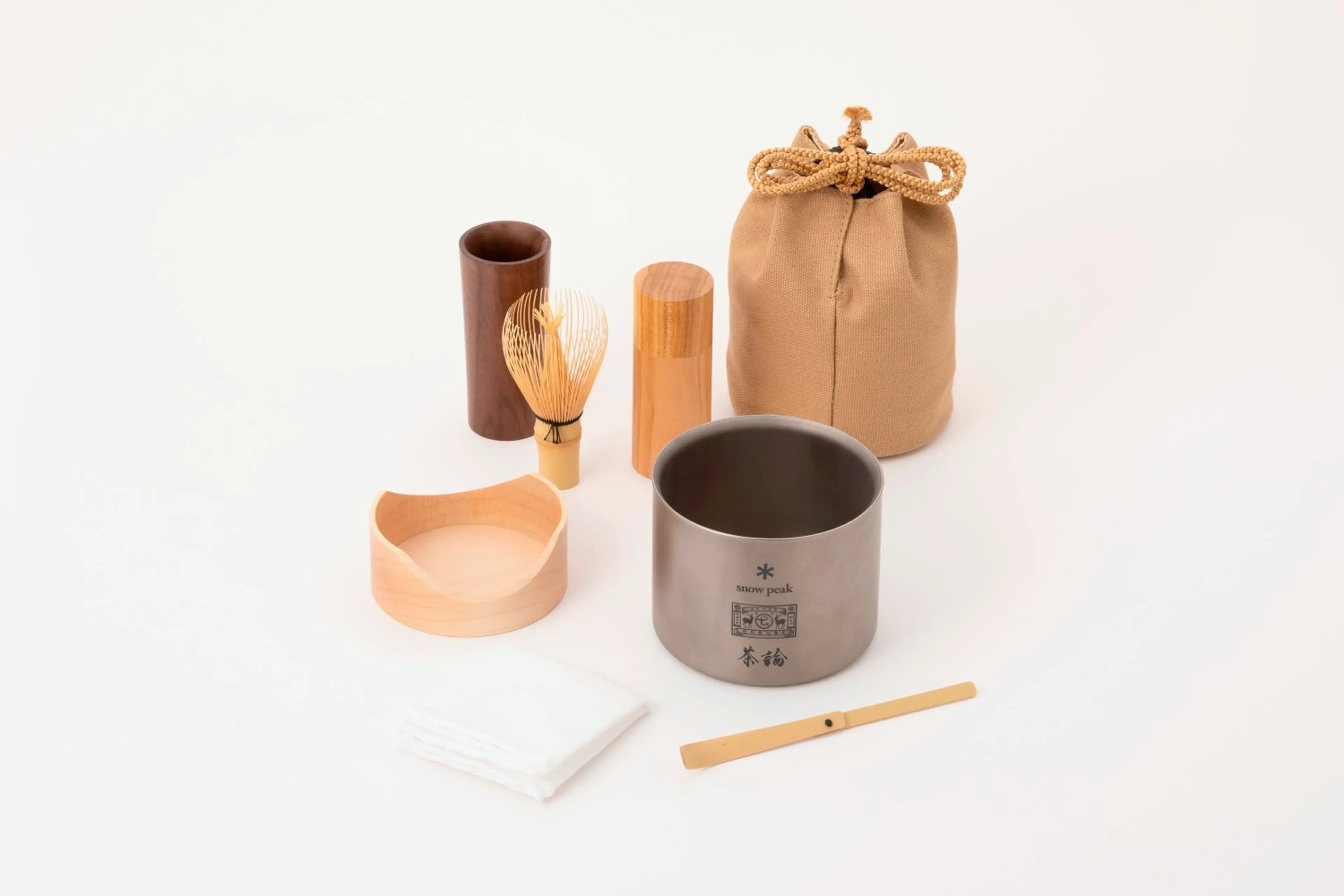 大自然の中でお茶会を！スノーピーク×中川政七商店×茶論のコラボ第2段