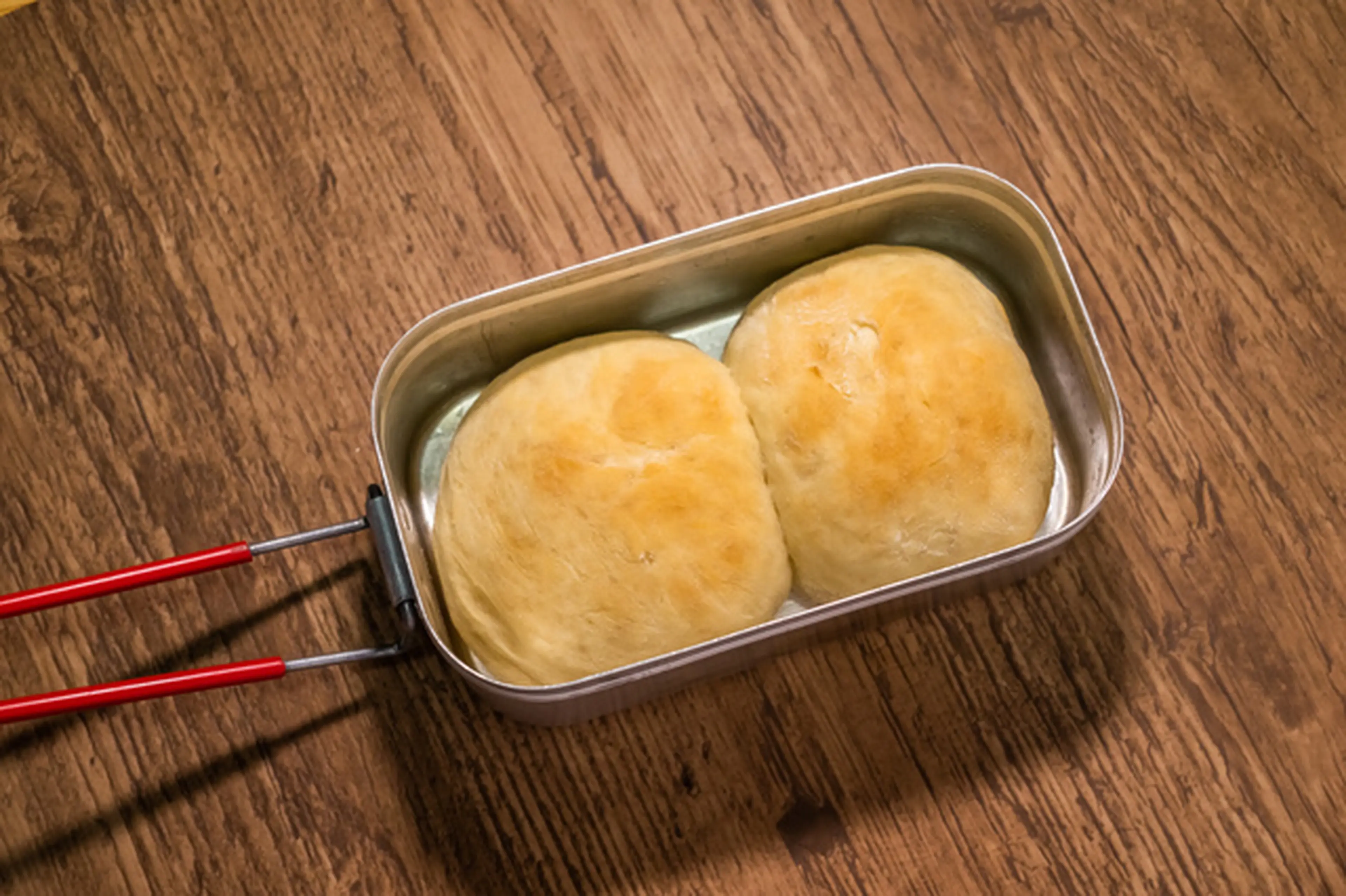 キャンプ パン 作り