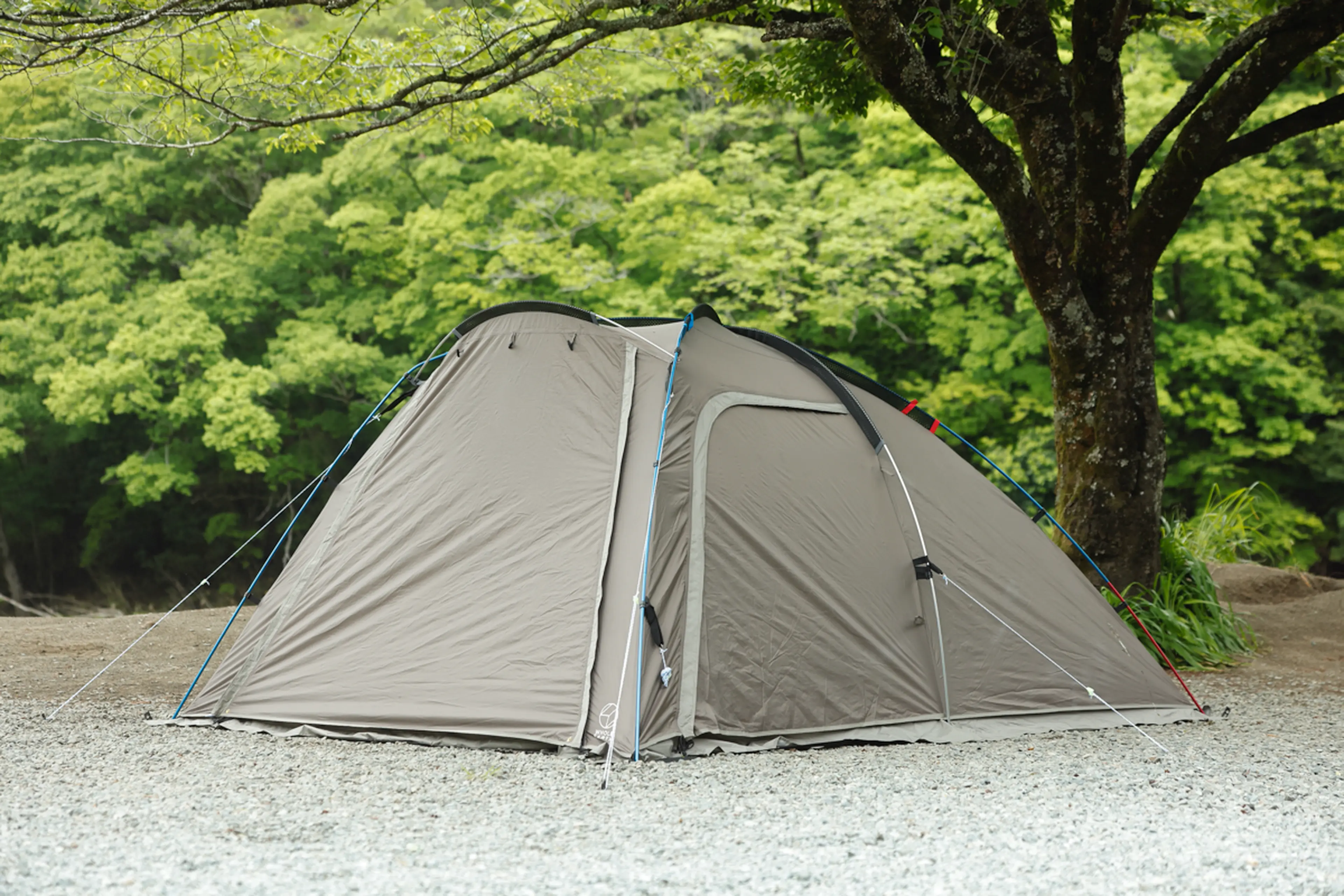 パートナーとふたりでキャンプデビュー。楽しくまったり快適なデュオ