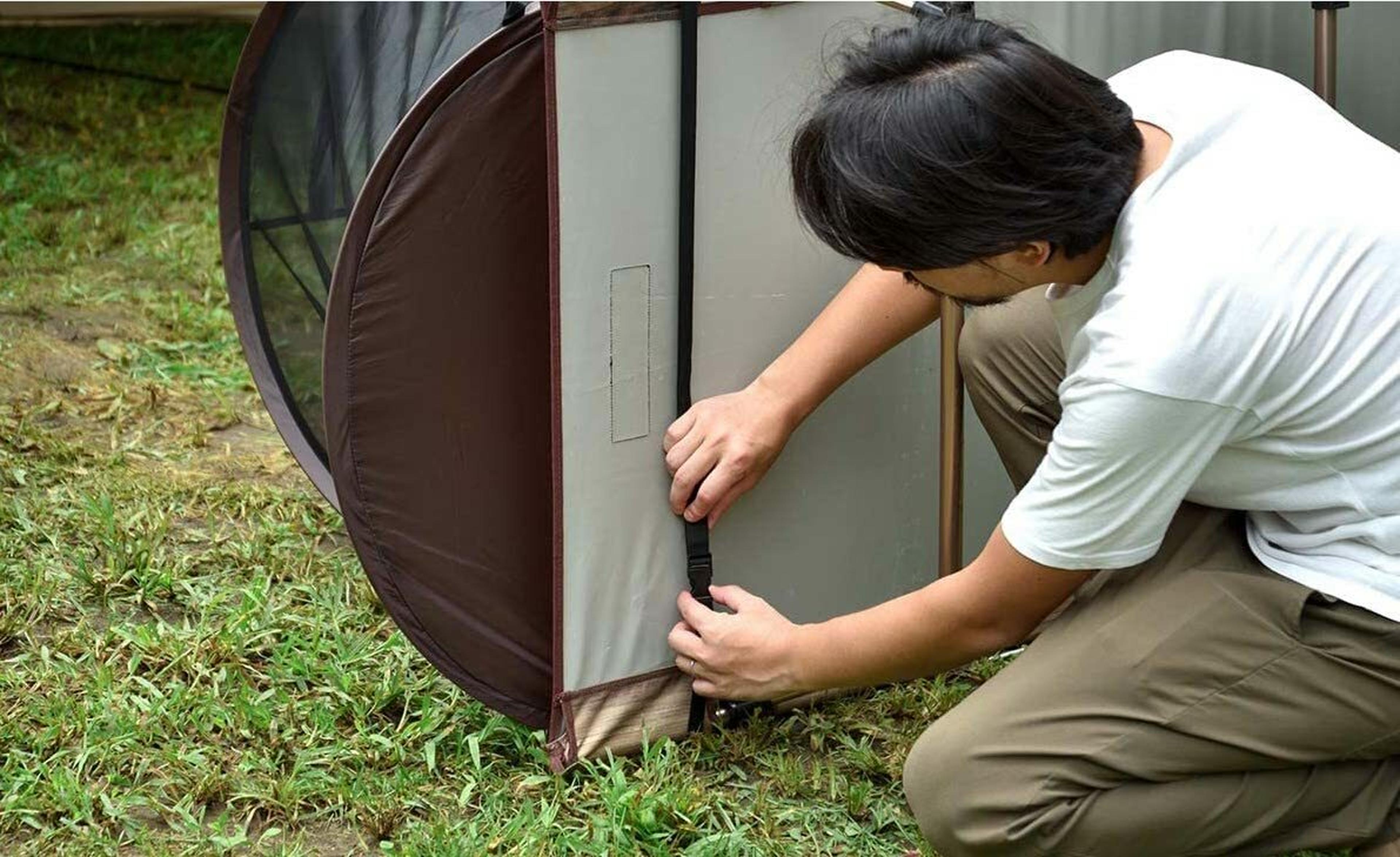 夏のコット寝は蚊帳が必須！メッシュシェルターおすすめ4選 | キャンプ 