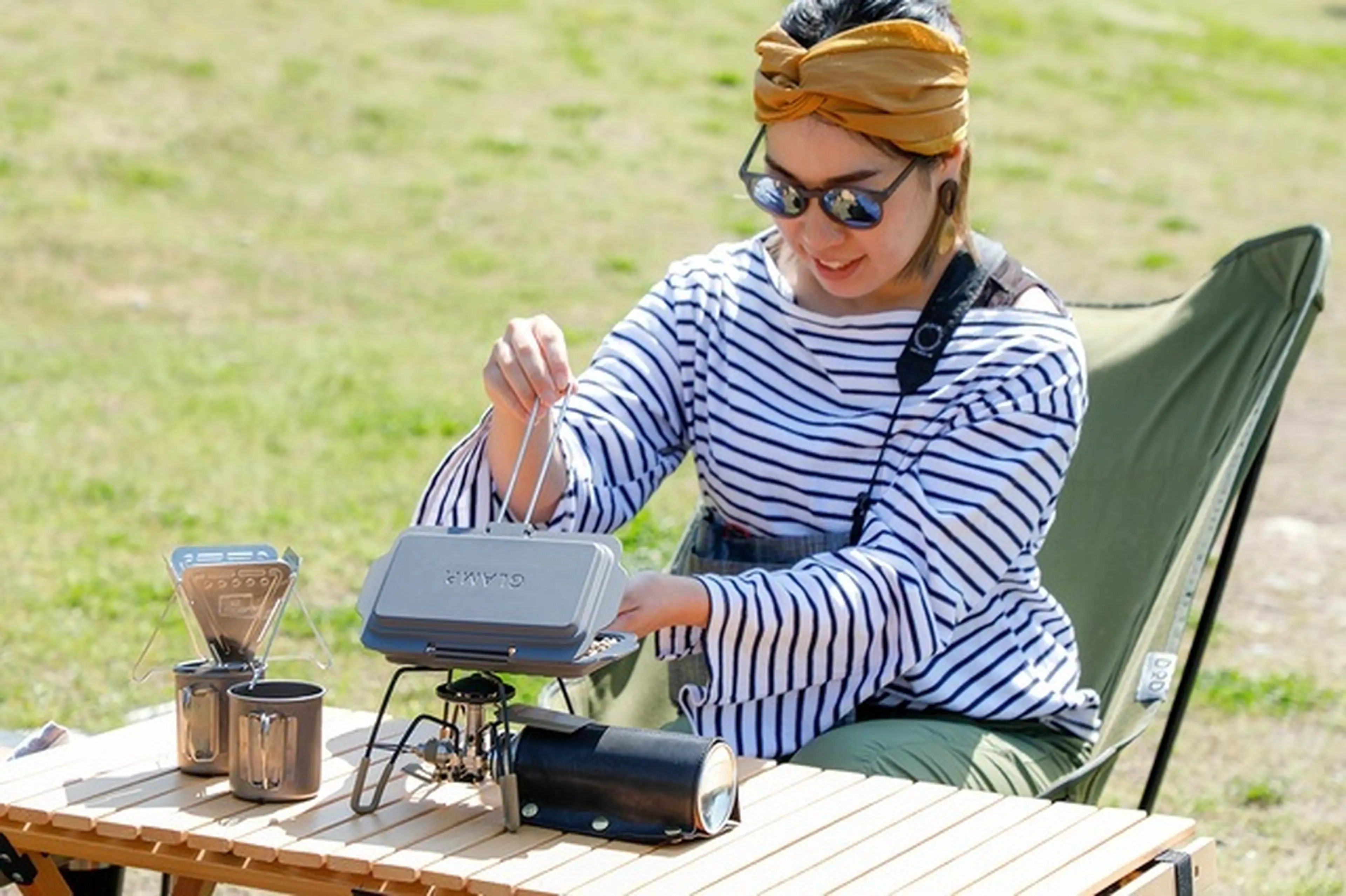 調理器具と食器が一体に！ホットサンドメーカー「GLAMP.ホットサンド