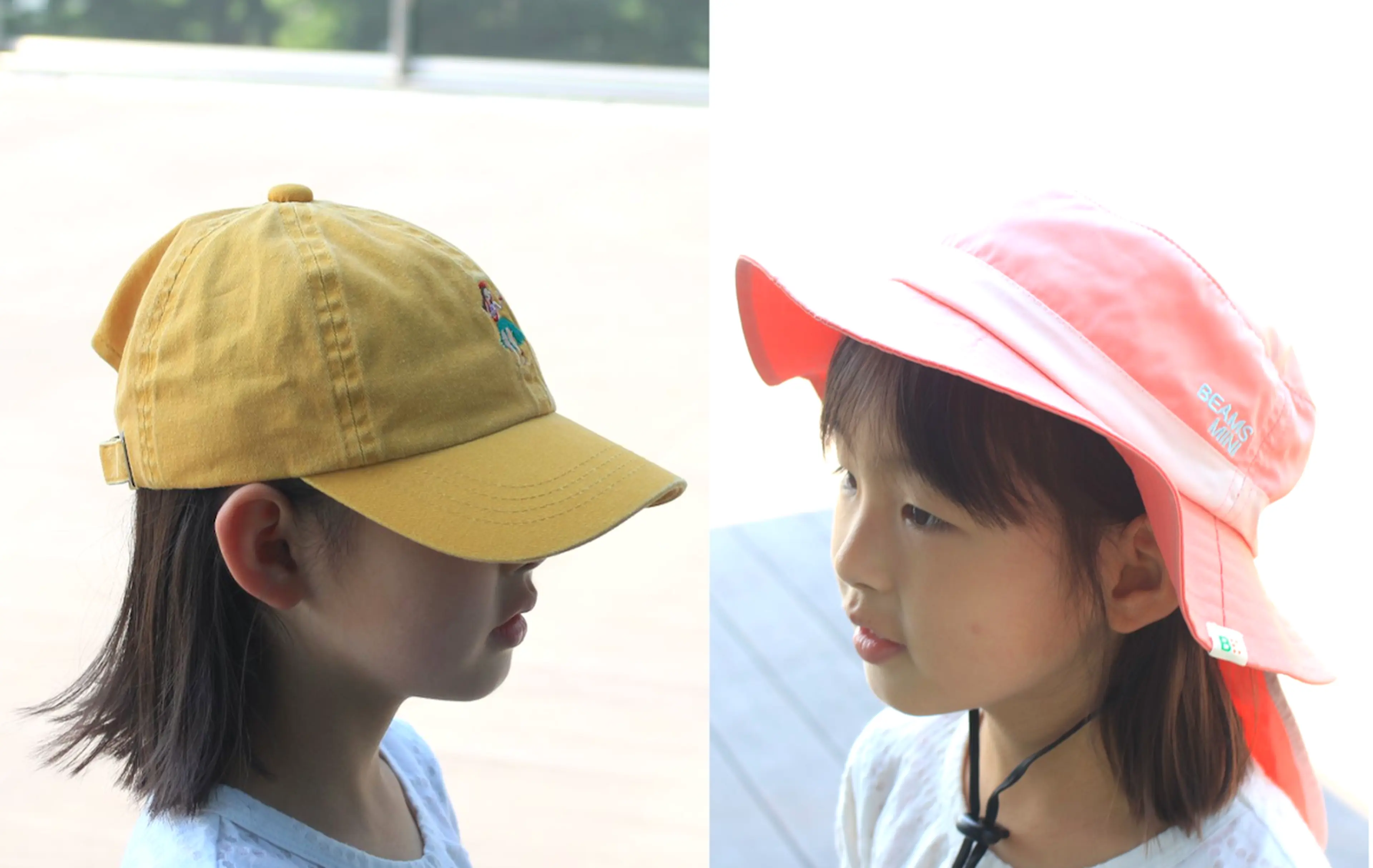 BEAMSに聞いた子ども用アウトドアハット＆キャップの選び方。1年でも 