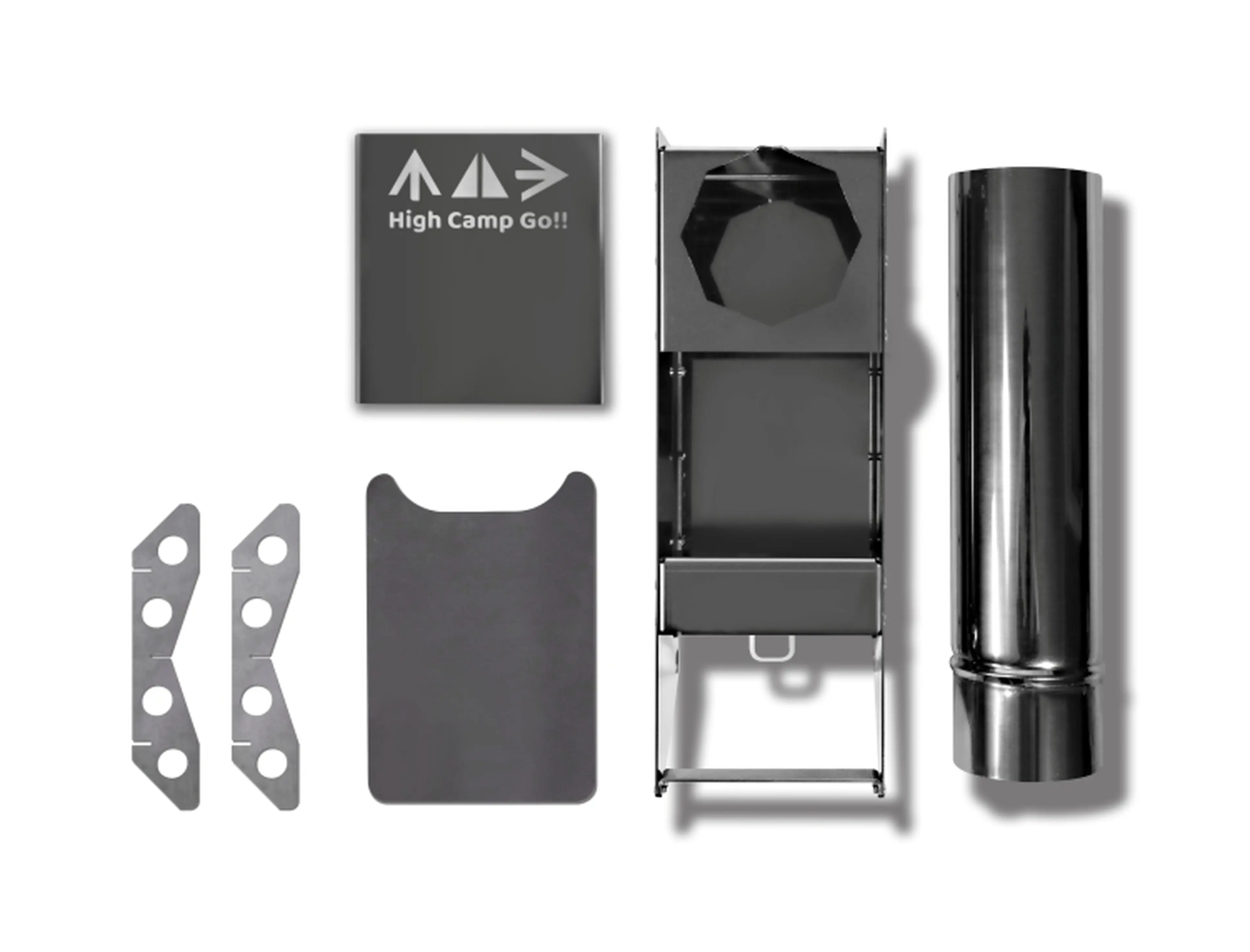 ソロキャンパーの理想が詰まったロケットストーブ！「High Camp Go