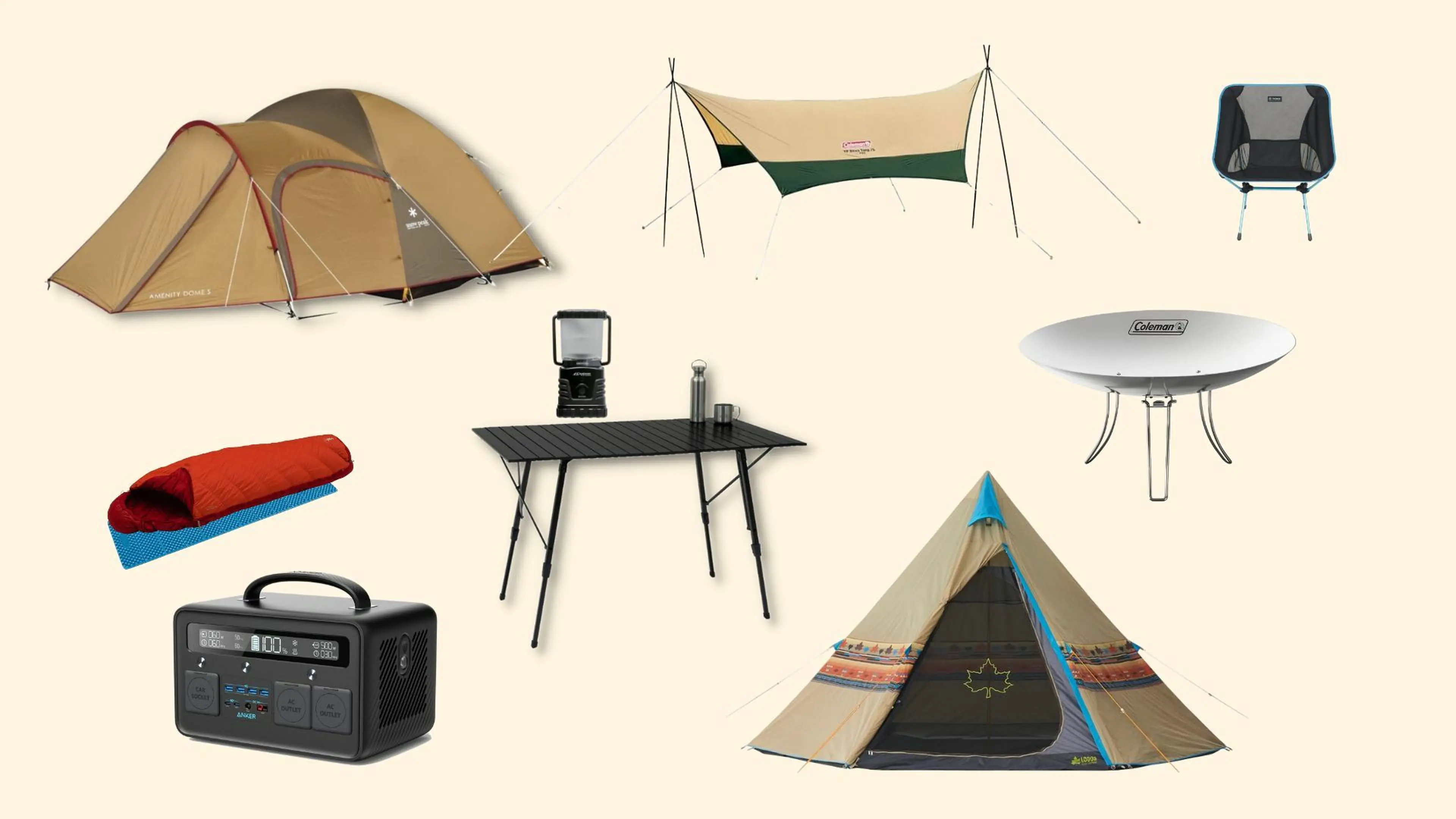 hinata』運営！キャンプ用品レンタルサービス「hinataレンタル」の魅力