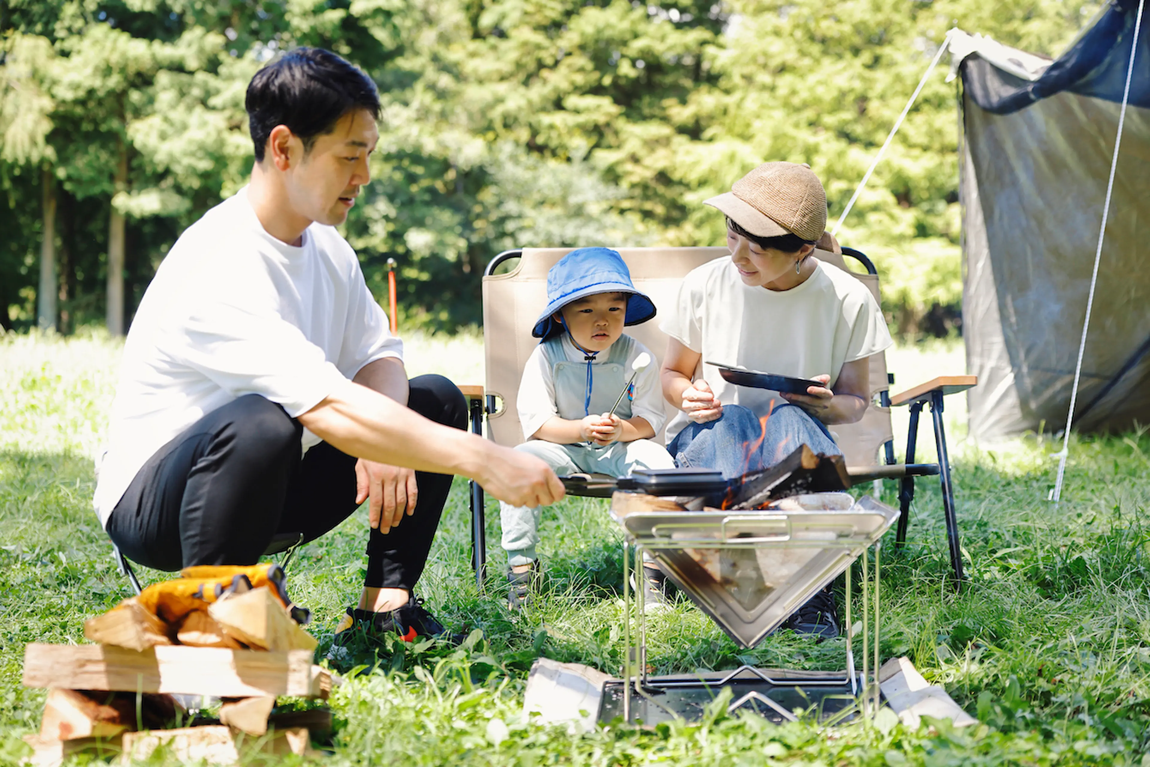  子供　キャンプ ファミリーキャンプのギア選びは基本が大切。そこに子どもが喜ぶ「仕掛け」をプラスしよう！ | キャンプ・アウトドア情報メディアhinata