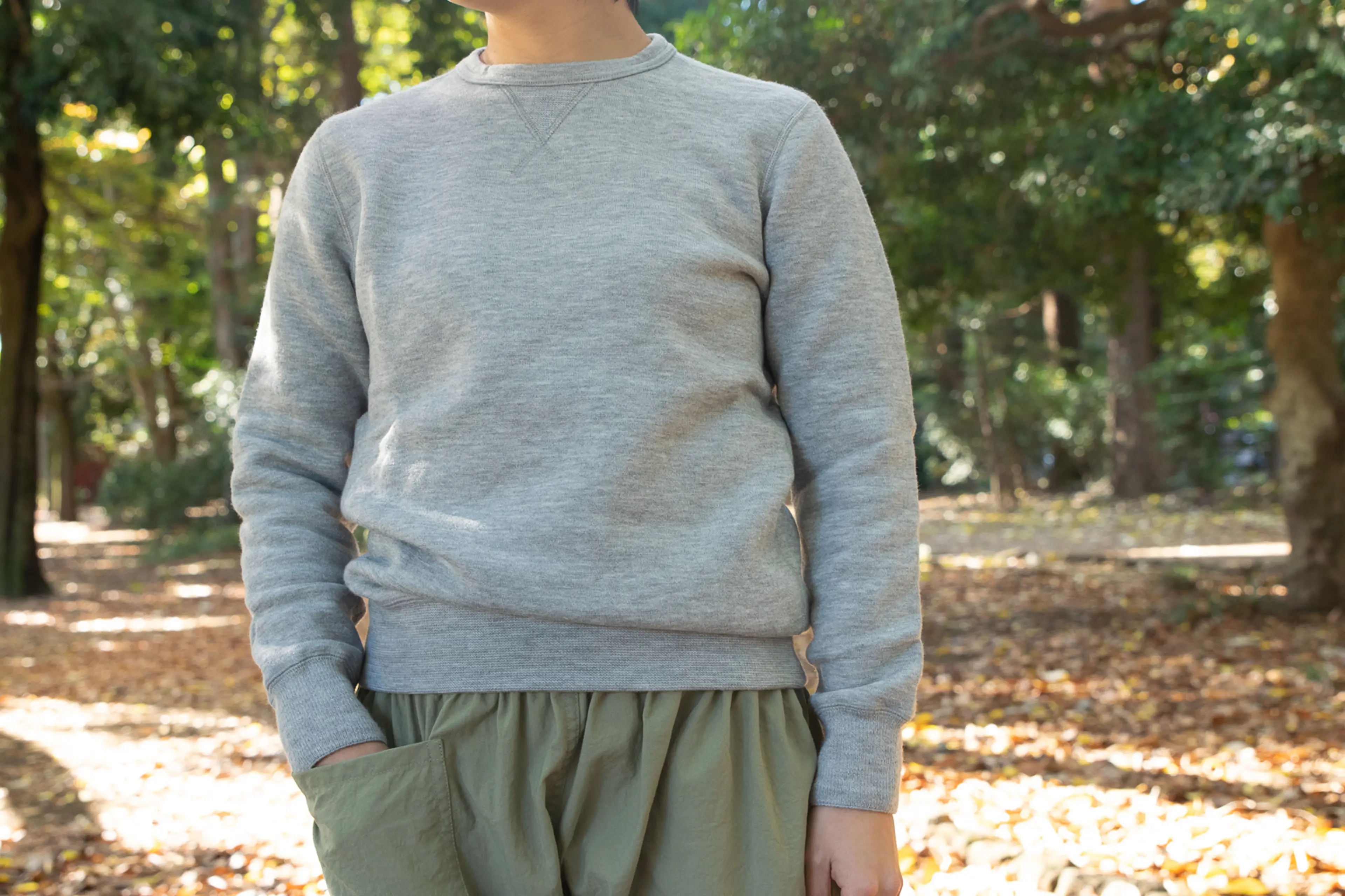 イエティナ YETINA スウェットシャツ グレー イエティナ グレー