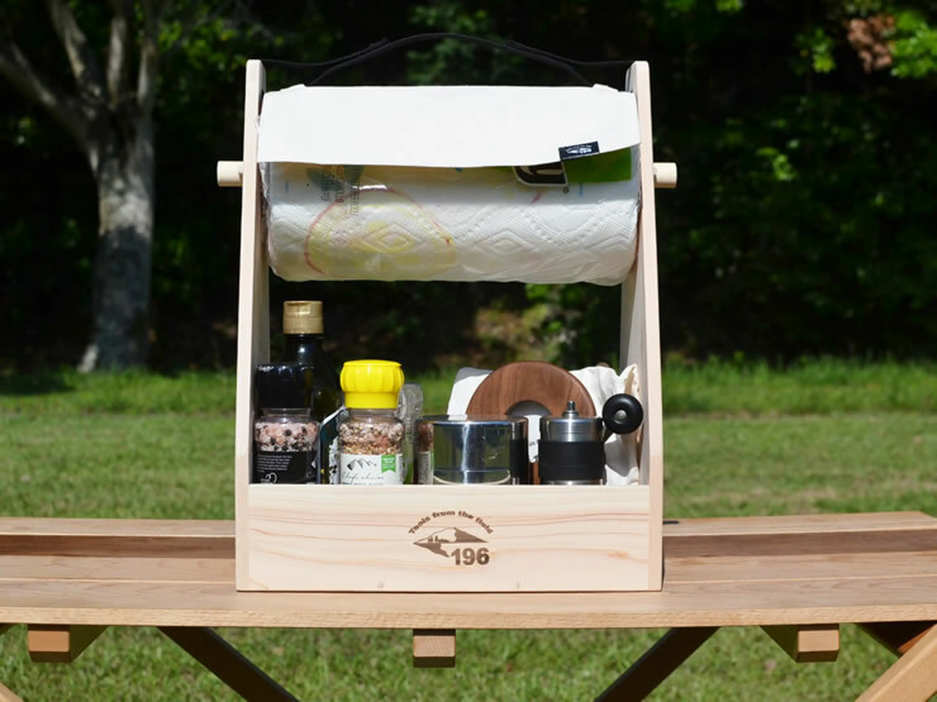 コールマン キッチンテーブル DIY 調味料BOX コールマン キッチンテーブル DIY 調味料BOX