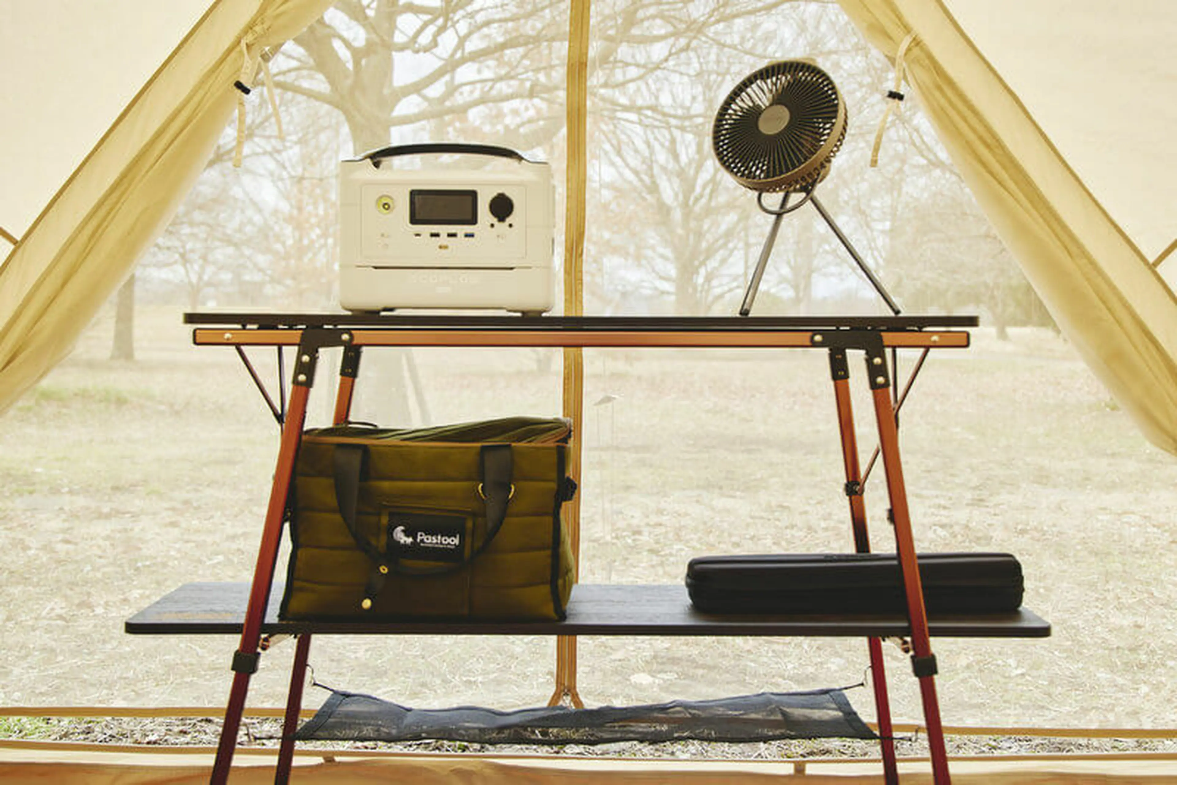 バタフライマルチシェルフ コールマン 新品未使用 キャンプ