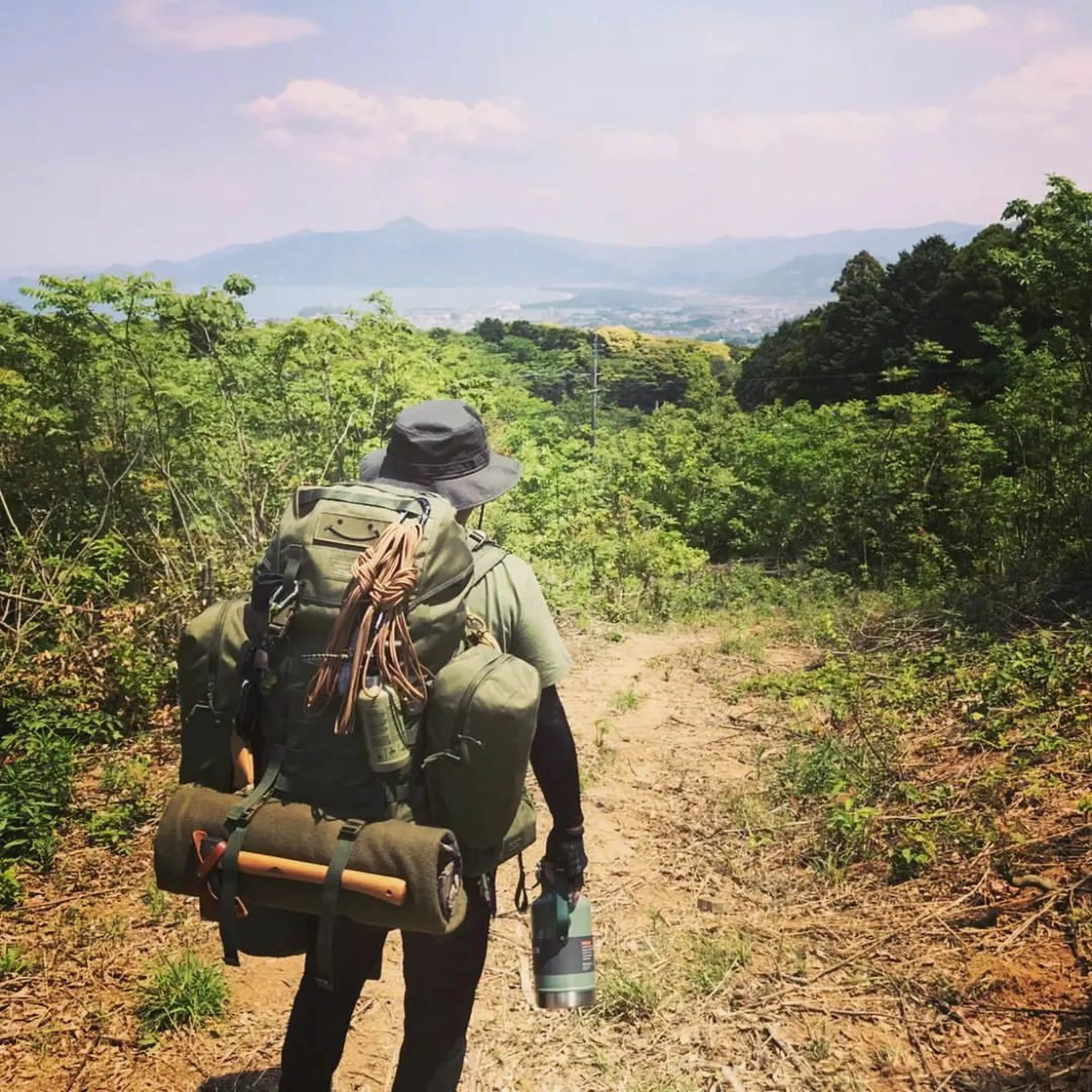 必要なギアは全部バックパック1つに収納！【僕たち「バックパック