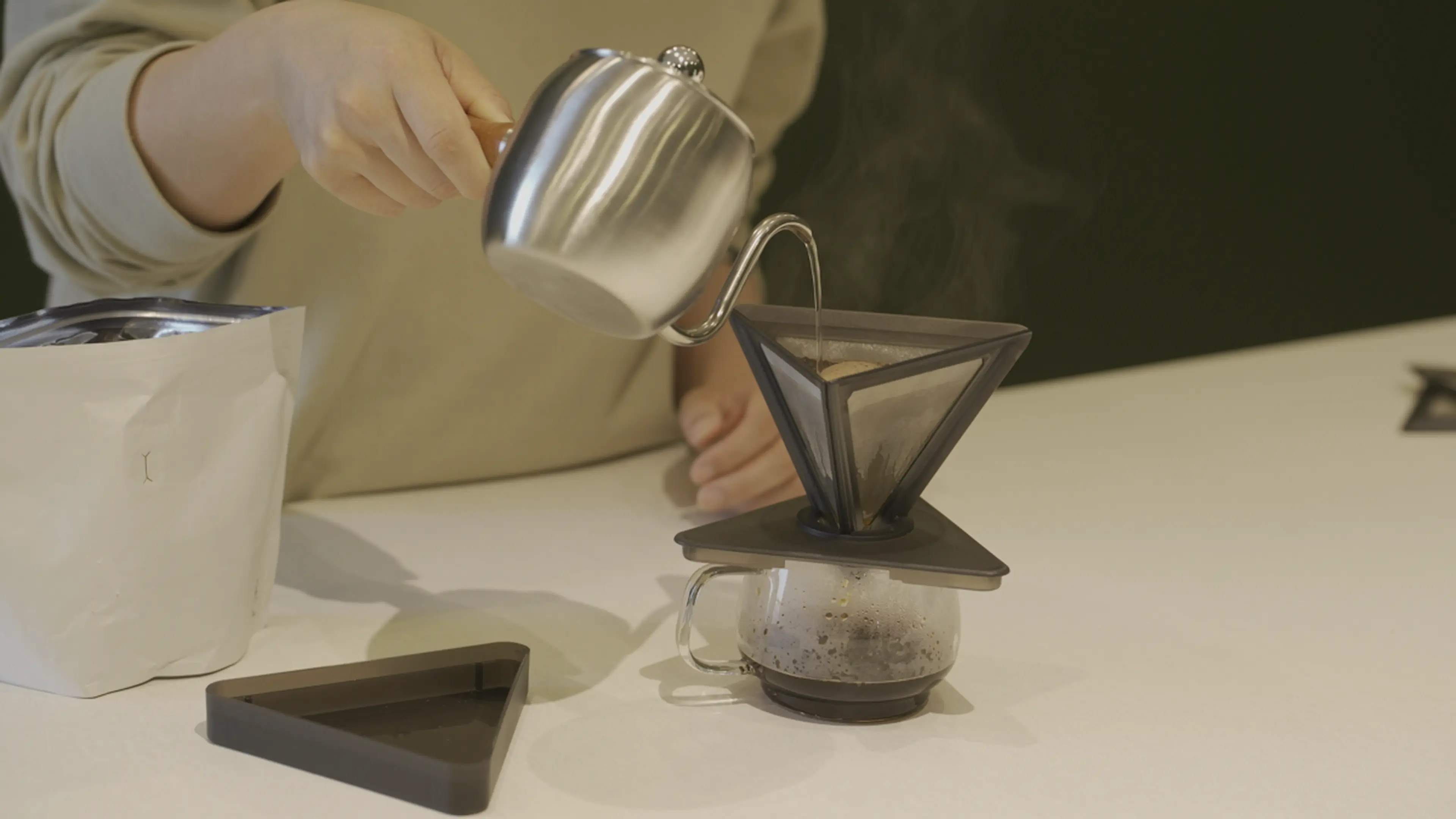 【✨特価✨】 フィルター付　コーヒーストロー　キャンプ　アウトドア ステンレスフィルター S - アウトドア・キャンプ用品