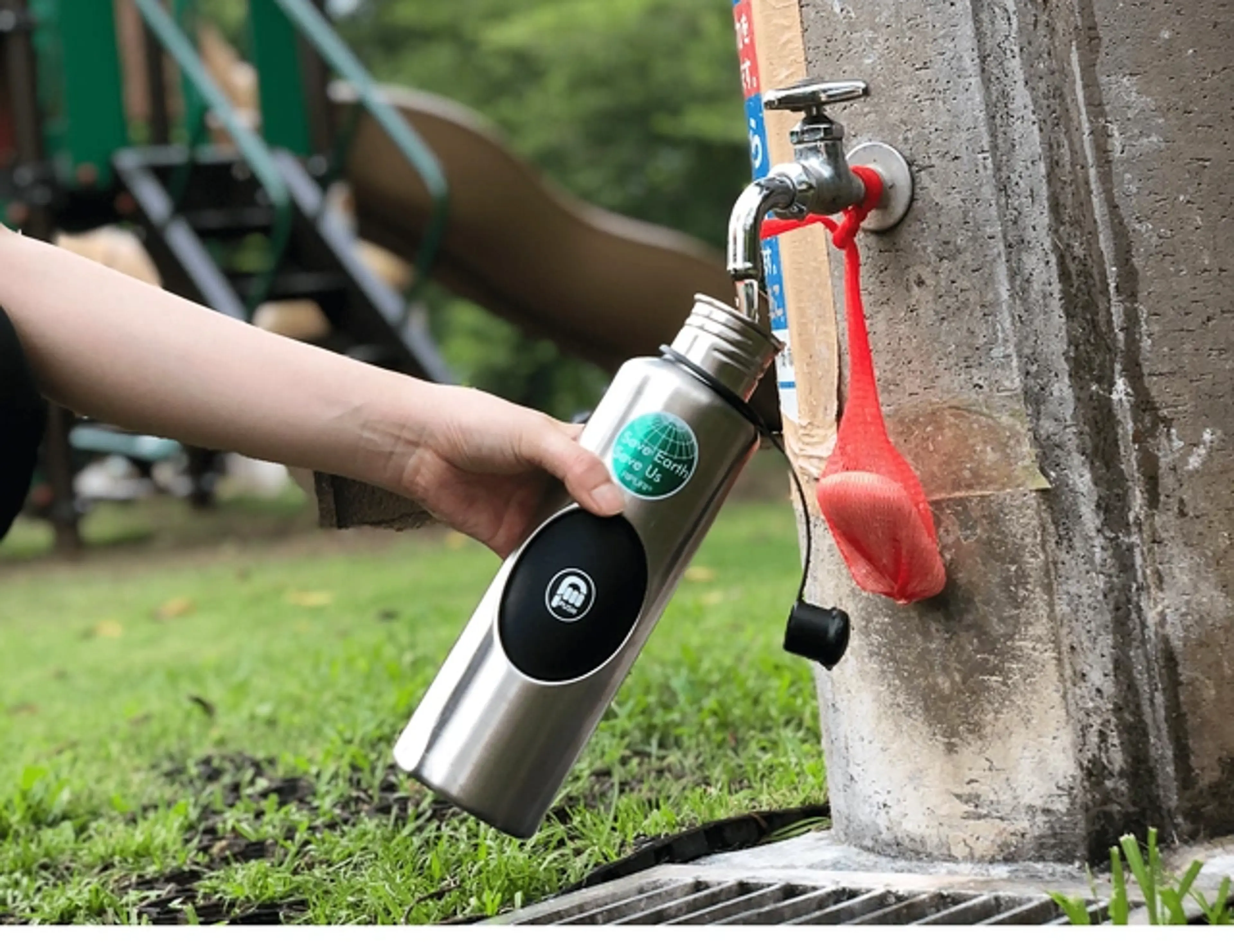 タフ＆大容量でキャンプもOK！プッシュ式浄水器「RIPURI」が画期的すぎ