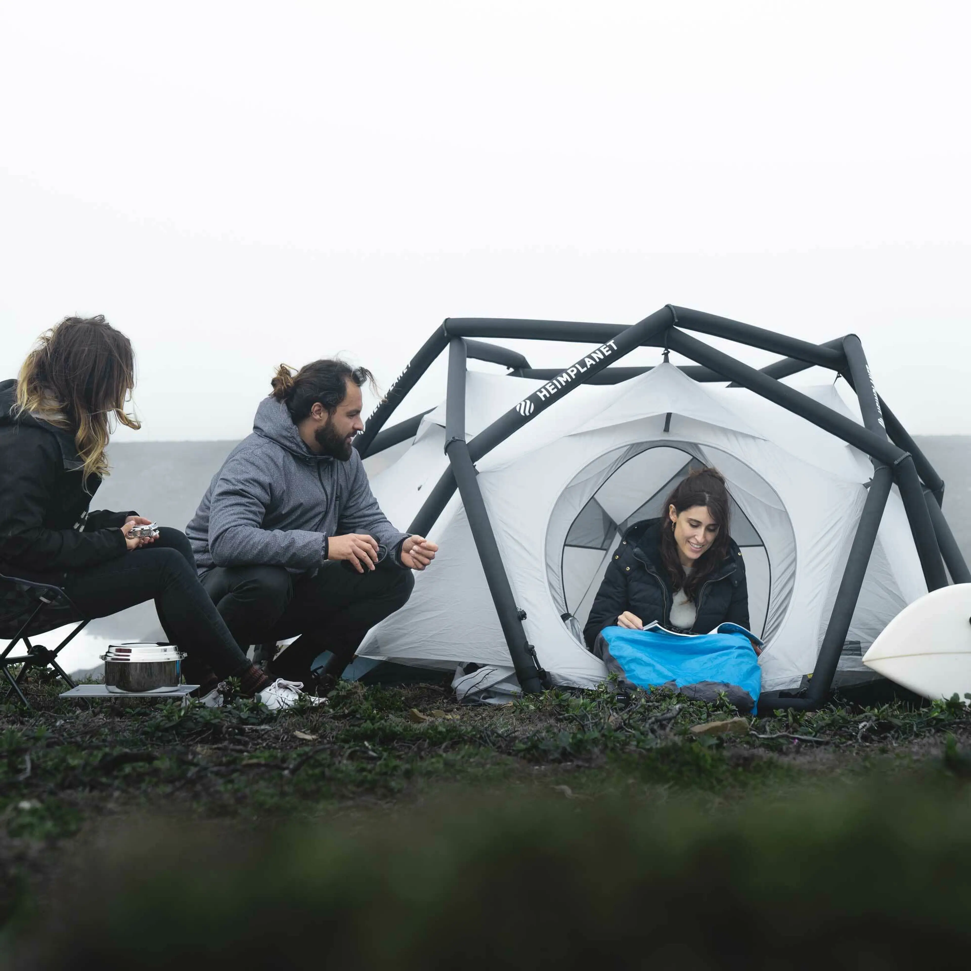 日本一探検隊】約100万円のキャンプギア！「HEIMPLANET」のエア