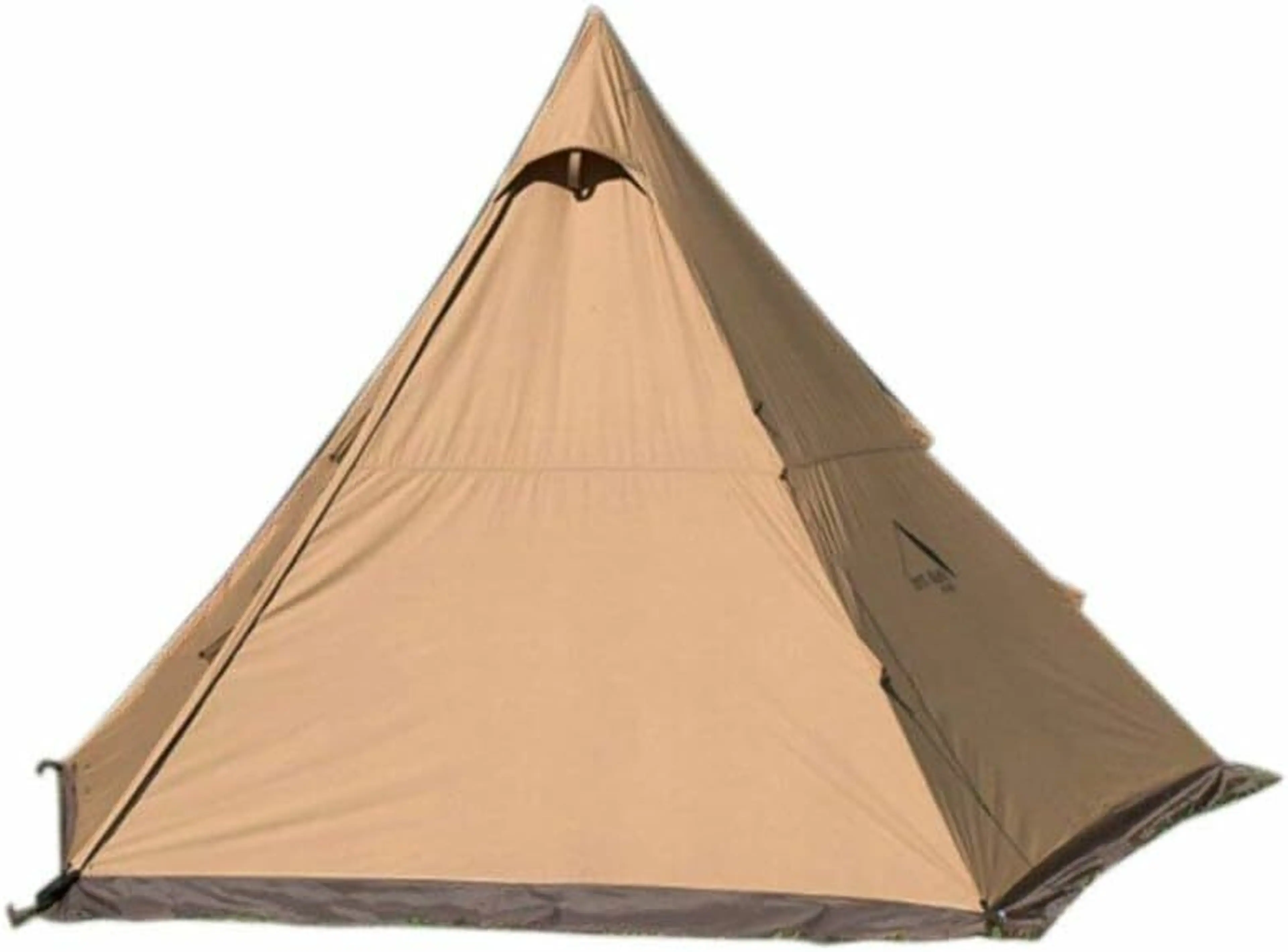 風に強い！ スプリングバー テント TC ポリコットン 設営15分！ 風に