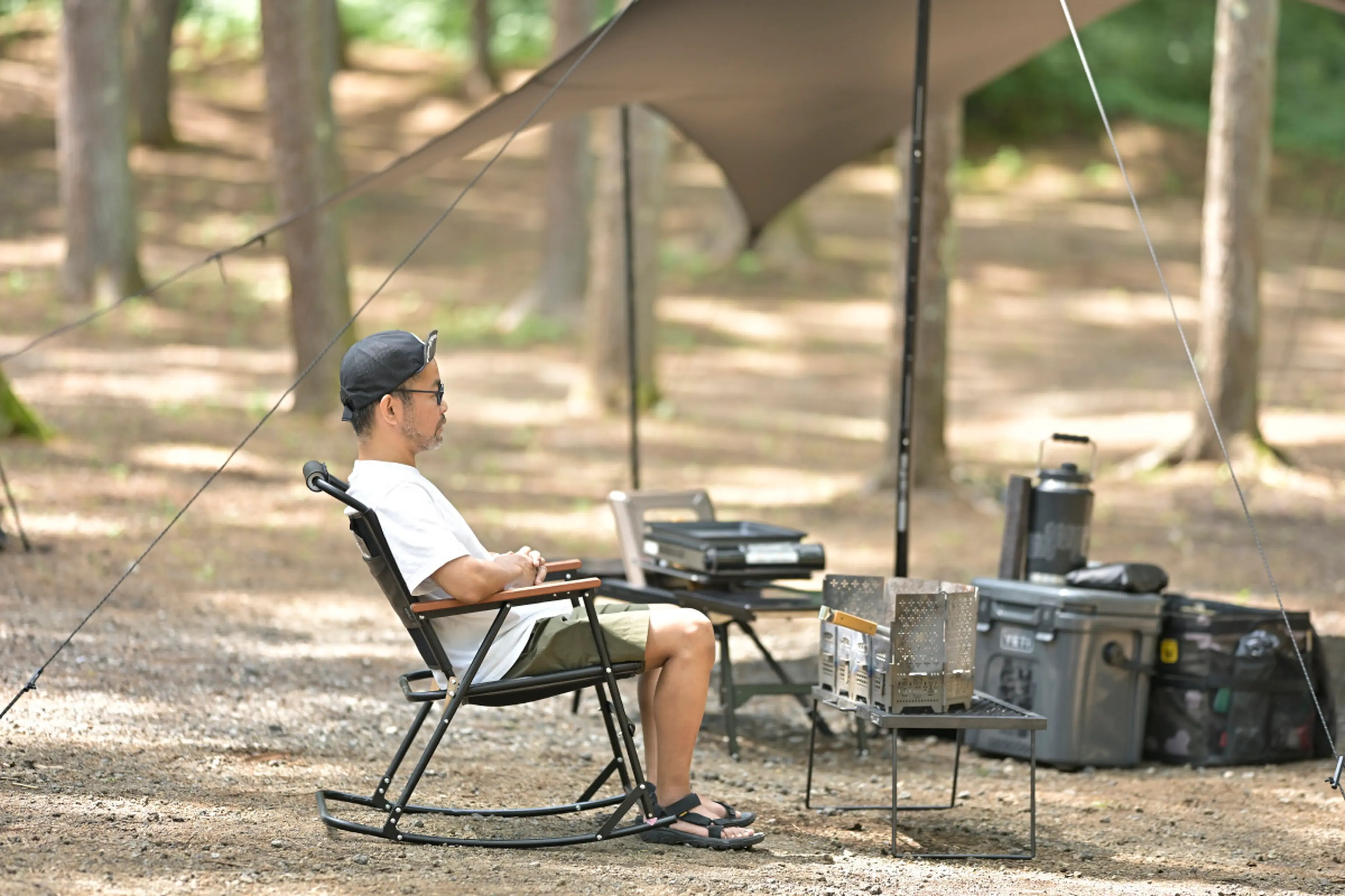 thearth ざぁ〜ス 大島園 アウトドアモンスター ヘキサテーブル