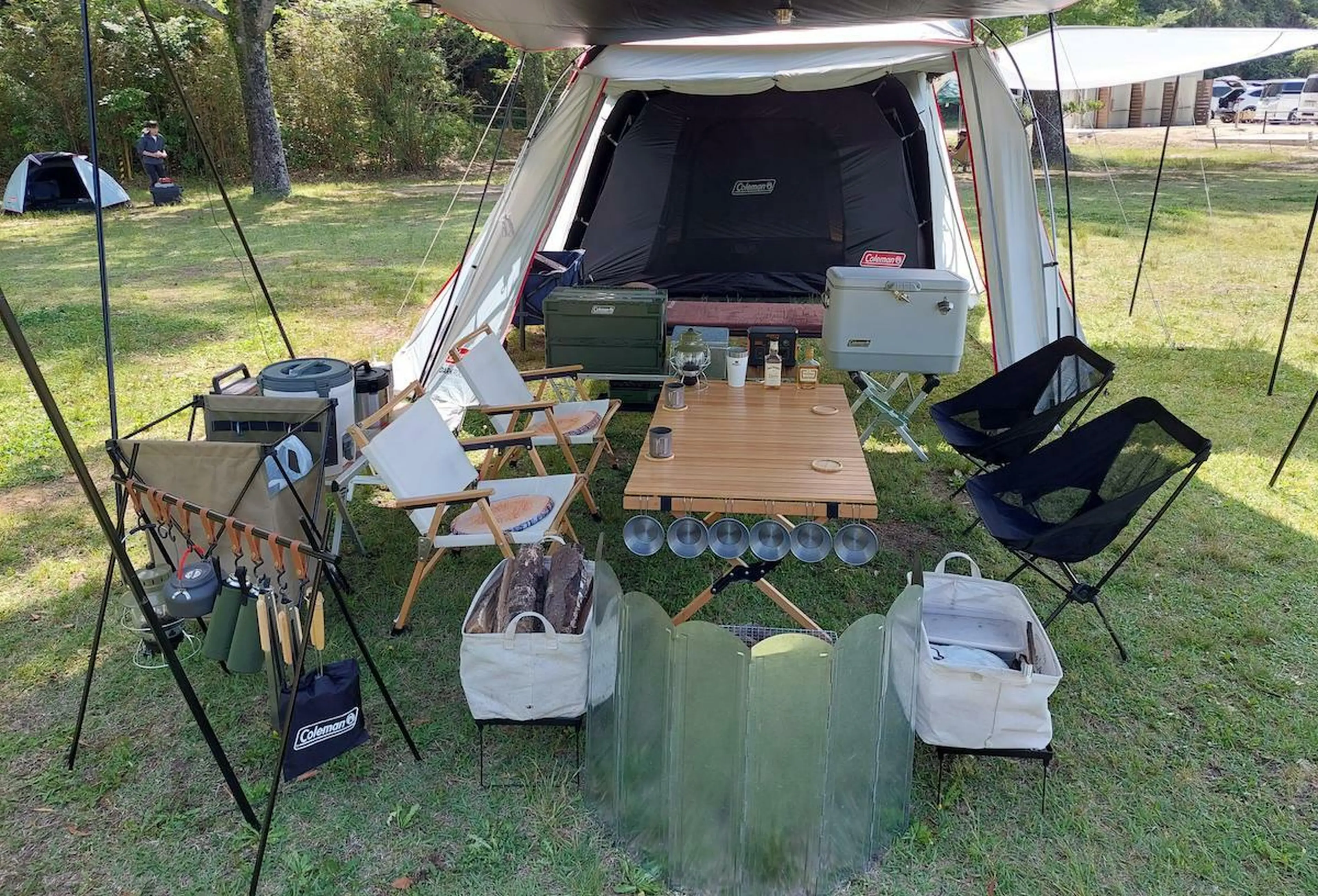 コールマン テント&タープ&チェア×2 セット 【公式通販】