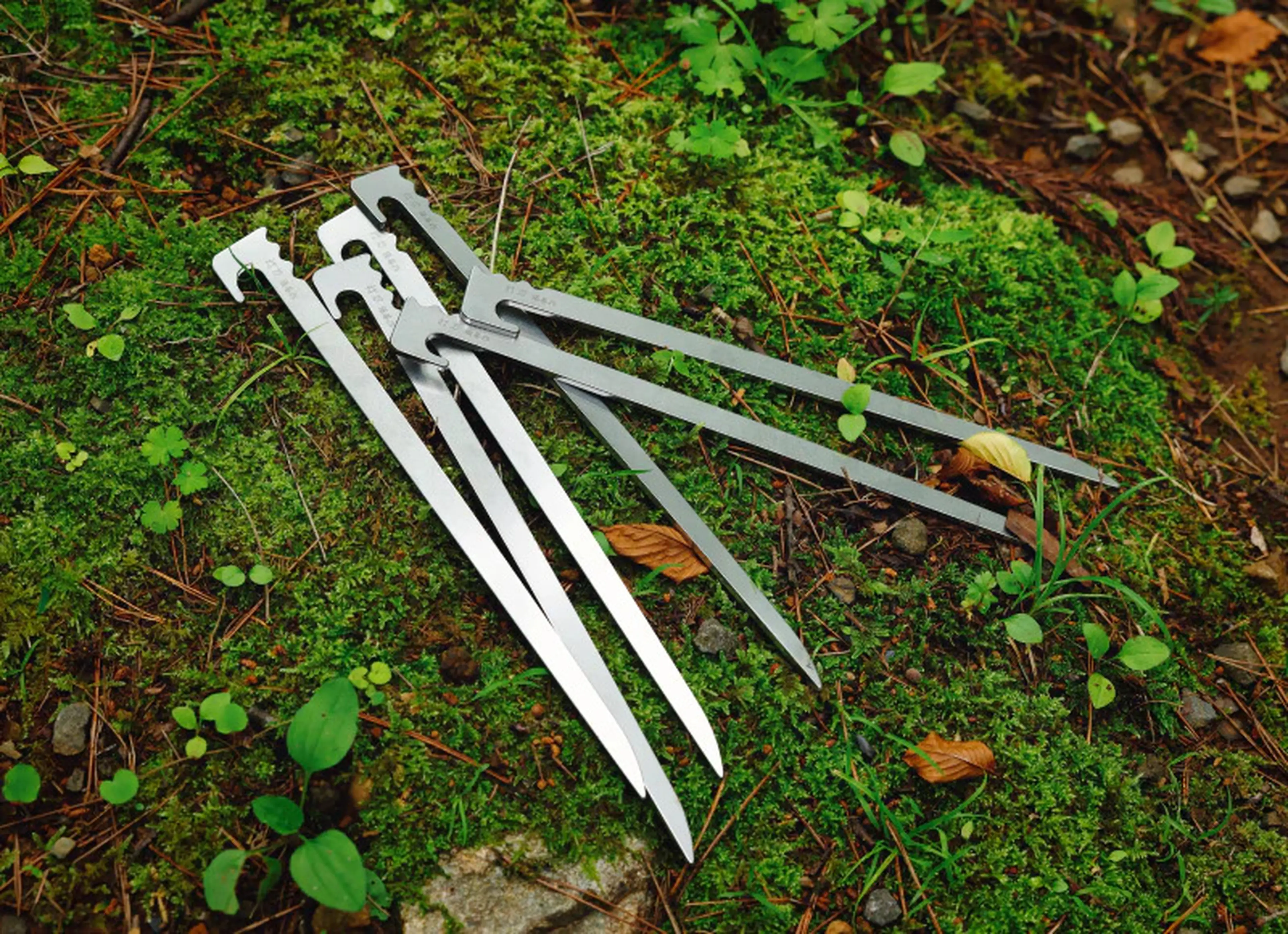 福善・打刀】クラファン7600％を達成した脅威のペグ！刃物工場発の国産