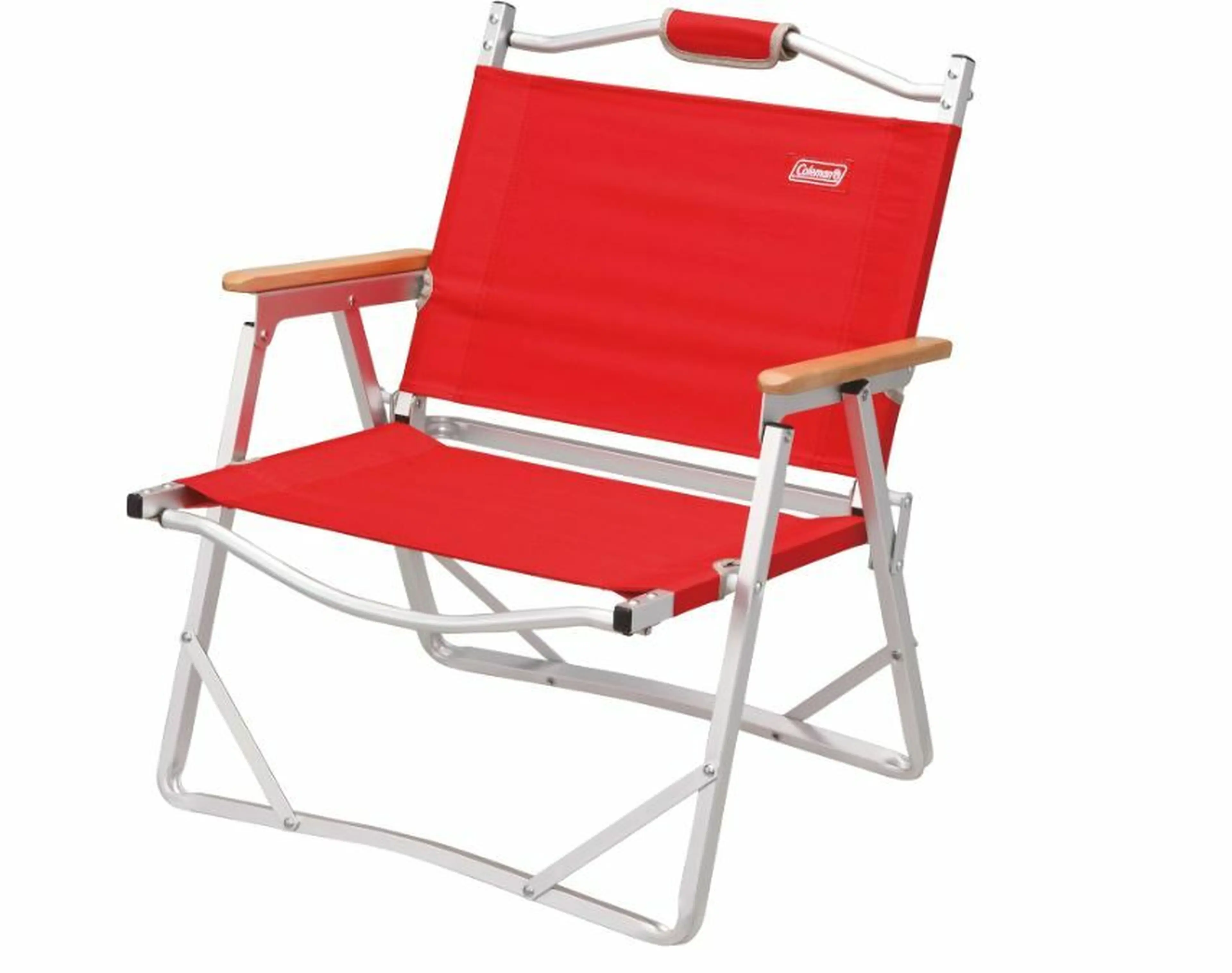 Coleman 折りたたみレイチェア 赤　2脚セット Coleman 折りたたみレイチェア 赤2脚セット