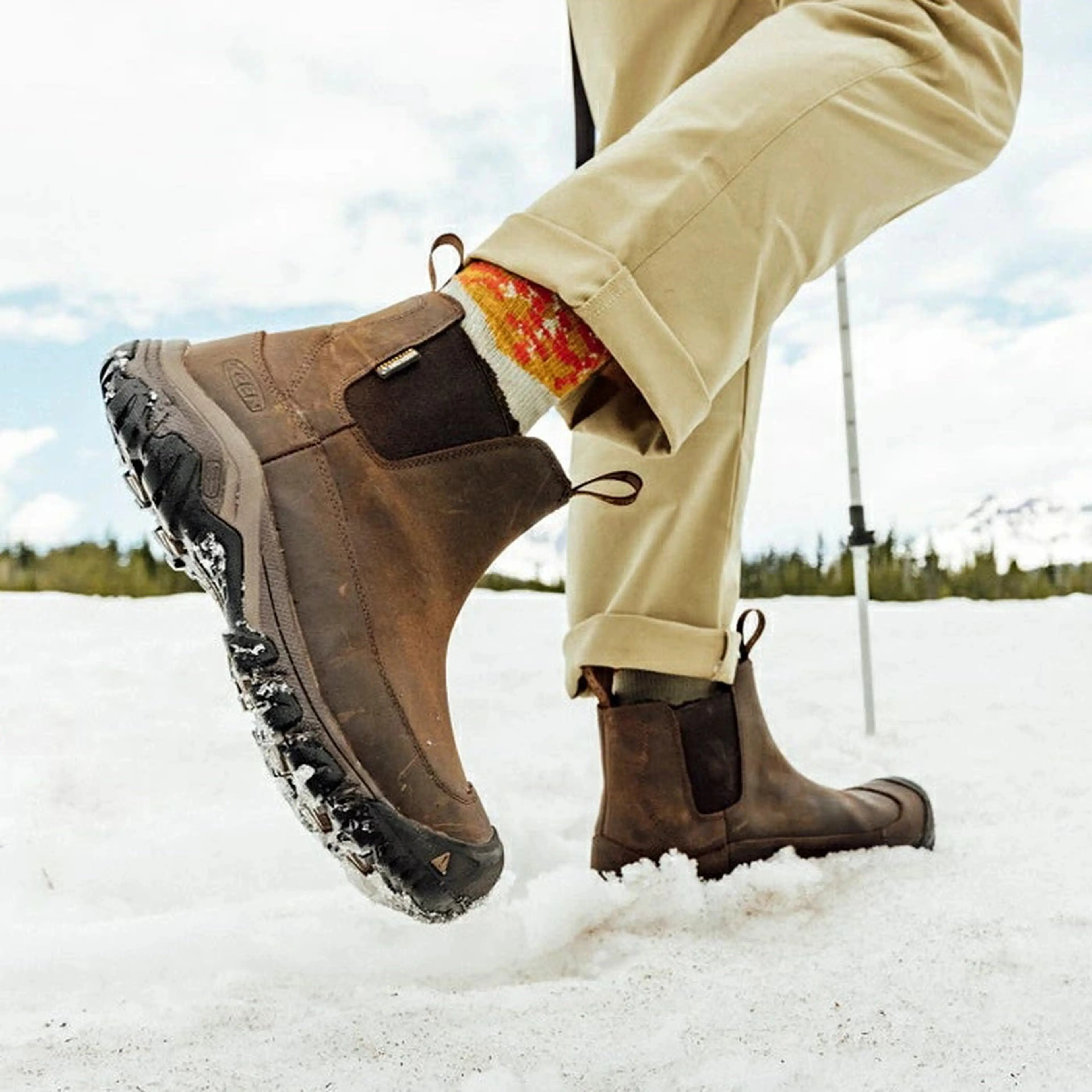 KEEN 防水ウィンターブーツ25.5cm キーンの高機能ブーツ40選！メンズ