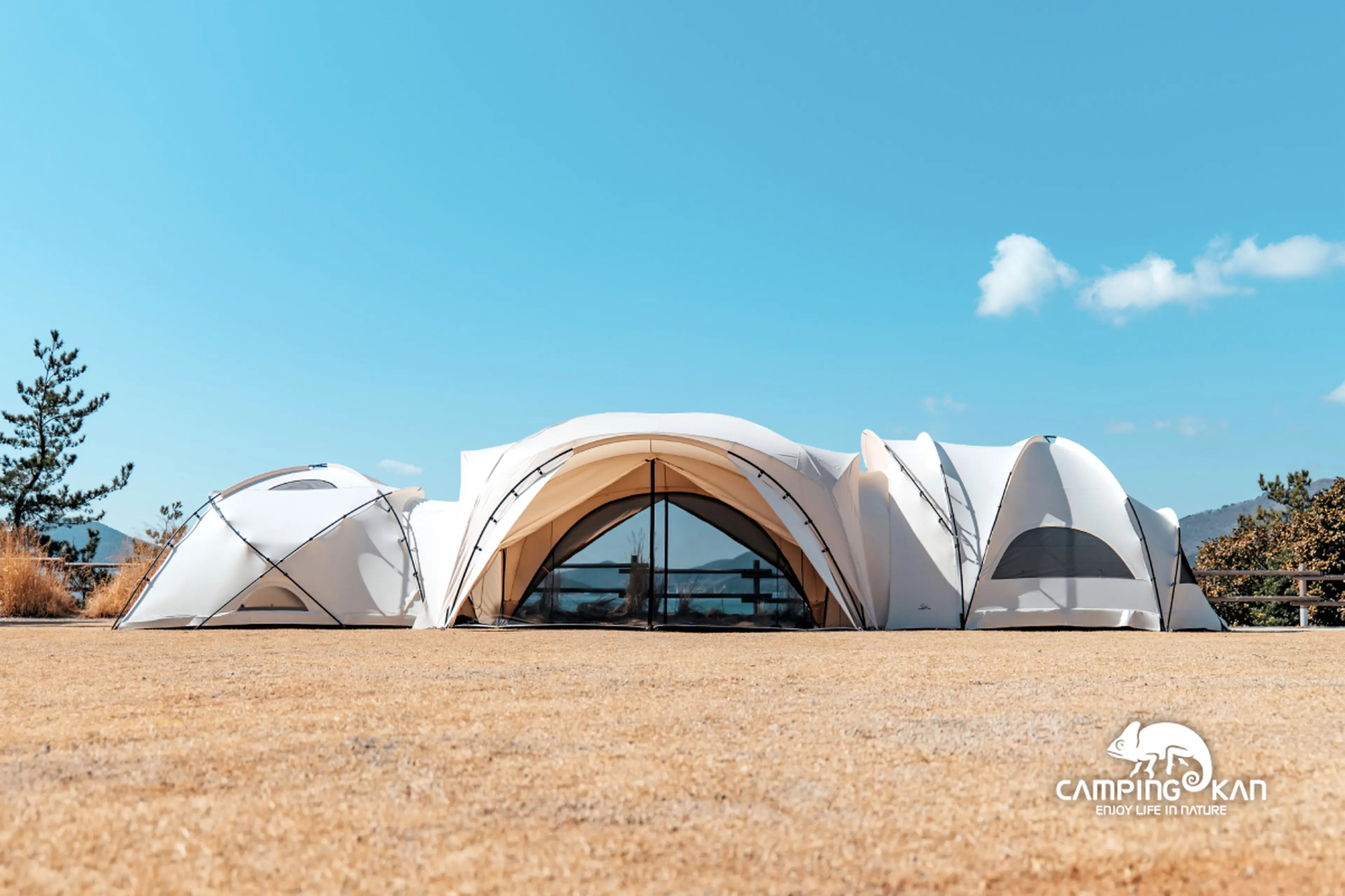 CAMPING KAN】スタイル変幻自在！韓国を代表するコットンテント