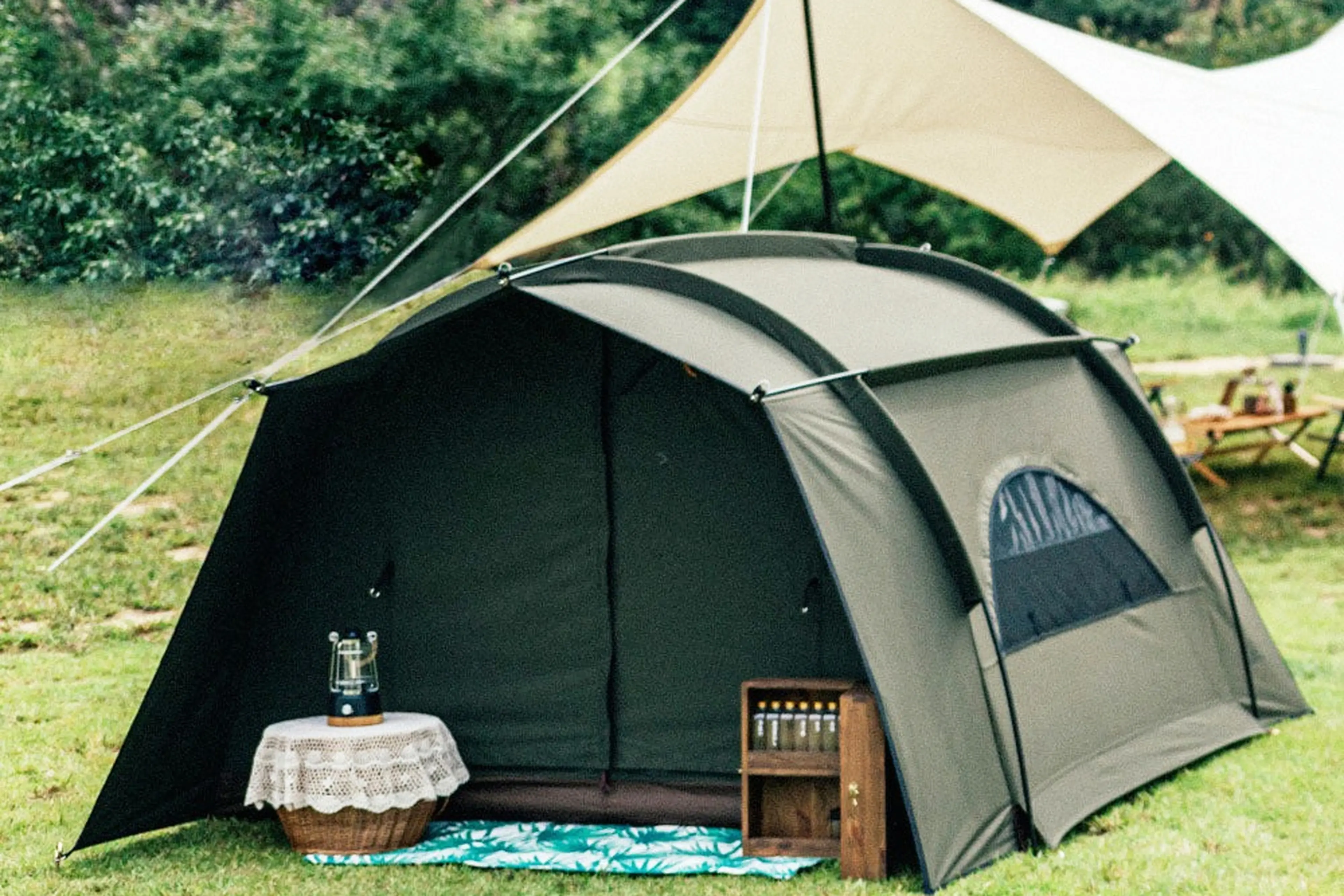 CAMPING KAN】スタイル変幻自在！韓国を代表するコットンテント