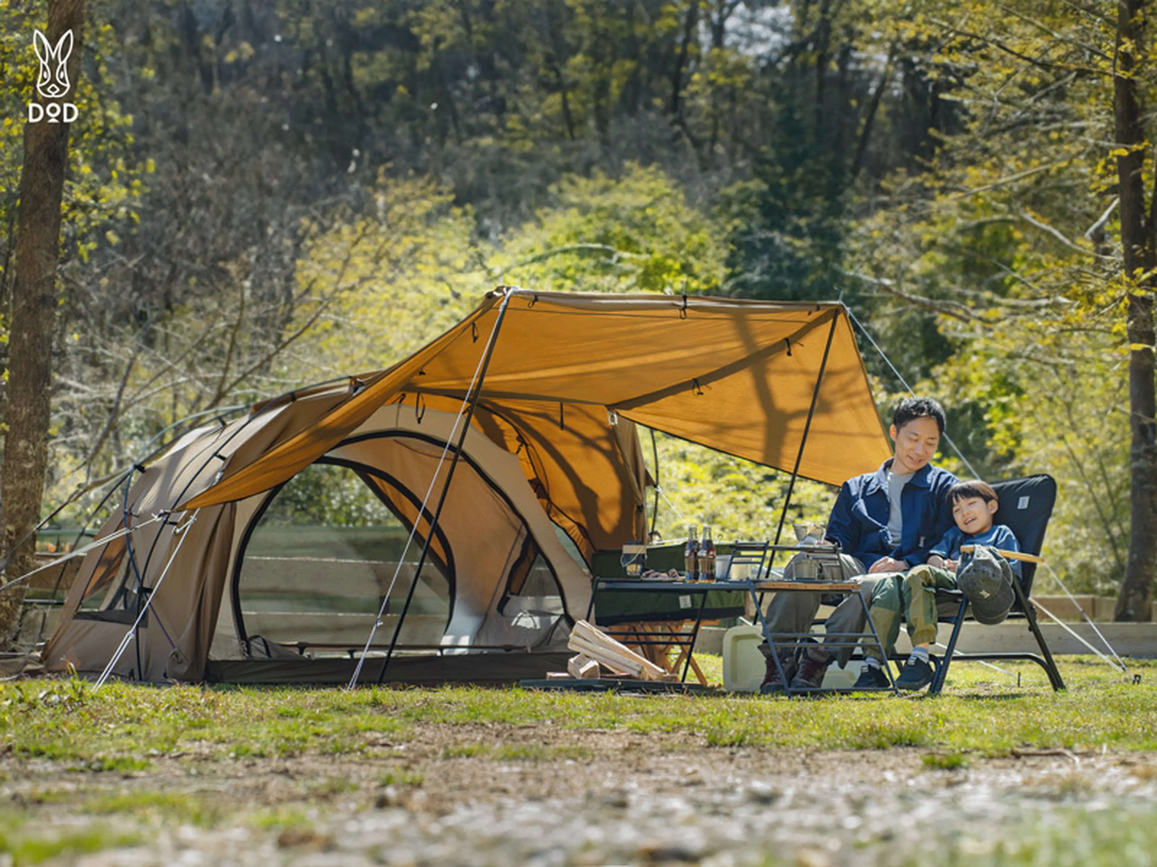 DODの2人向け新幕「ガルテント」にファミリーキャンパー大注目なワケ