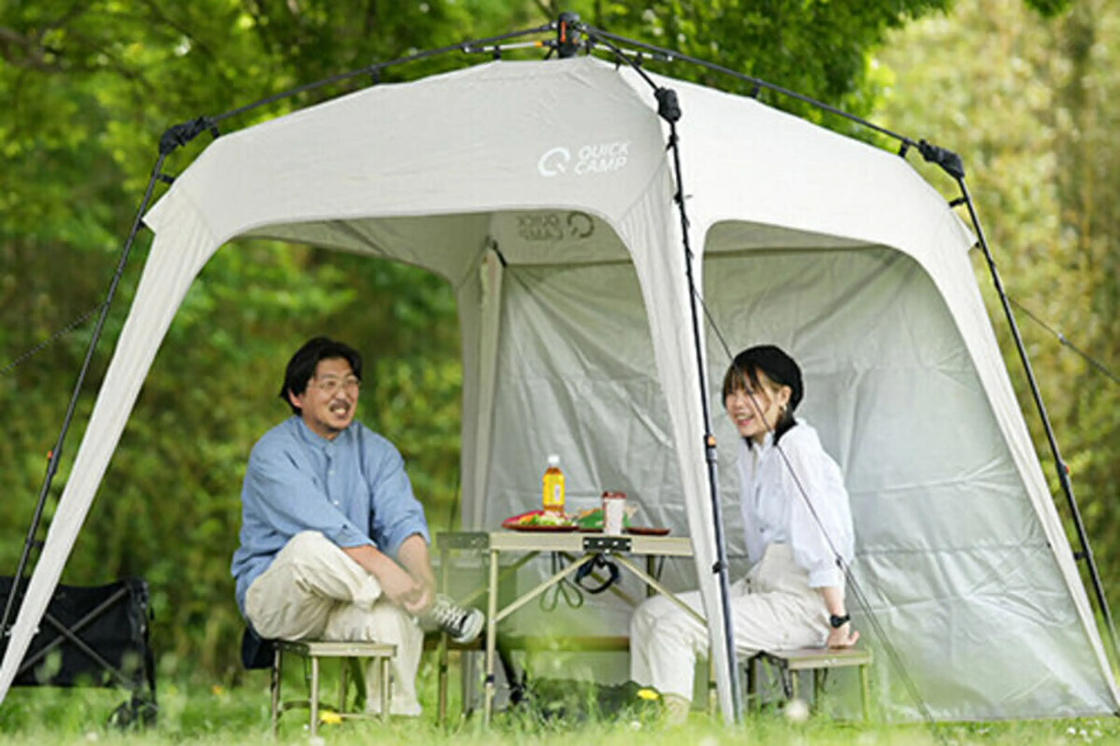 Quick Camp クイックキャンプ ワンタッチスクリーンタープ 3m 訳 Quick Camp クイックキャンプ ワンタッチスクリーンタープ 3m 訳