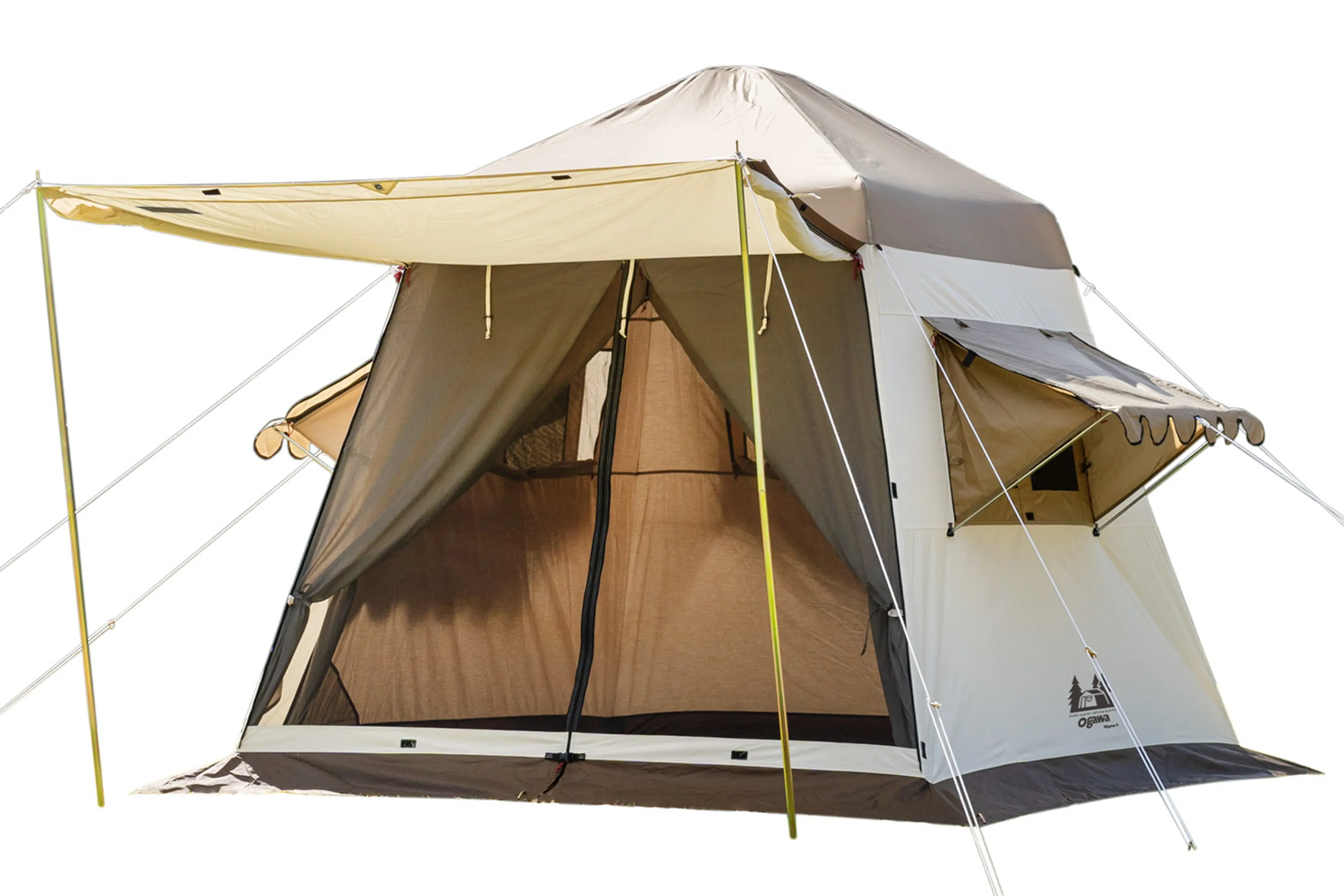 ogawaの新幕が超おしゃれ！創業110周年記念テントに注目 | キャンプ