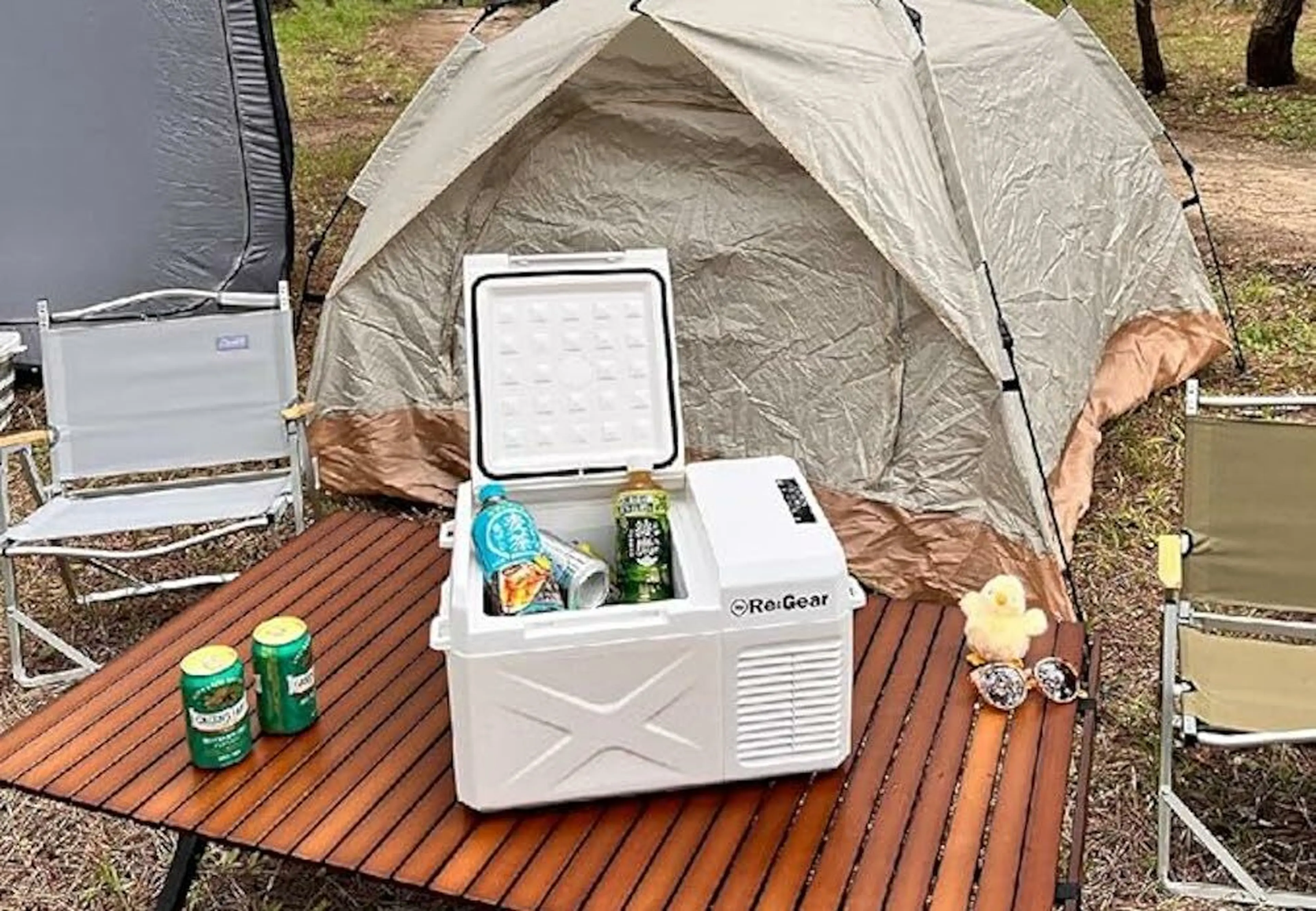 猛暑の味方！-20℃の冷却力を持つ新型「車載冷蔵庫」 | キャンプ