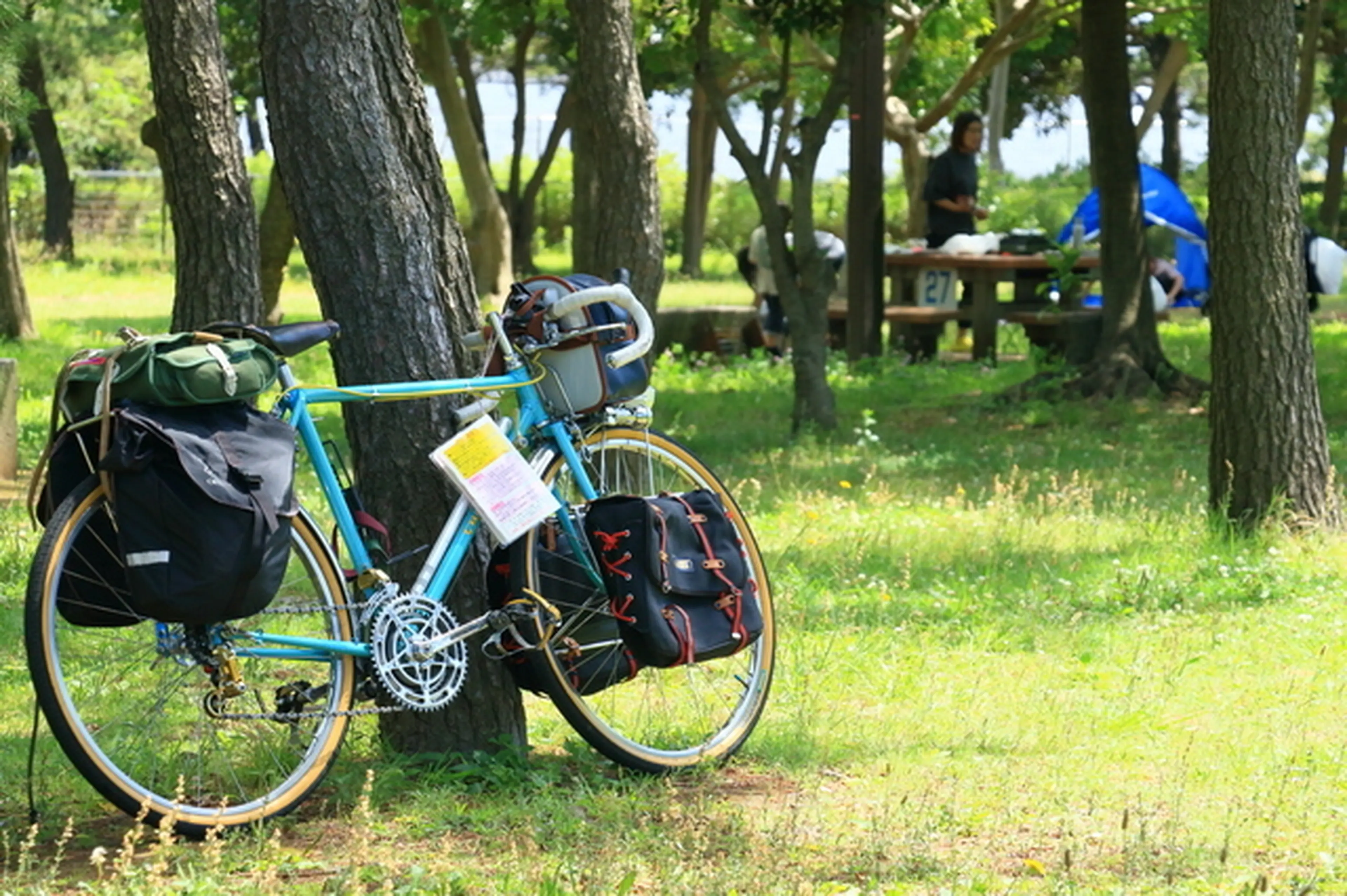 haru kunimochi ロードバイク ランドナー LOOK クロモリ 自転車