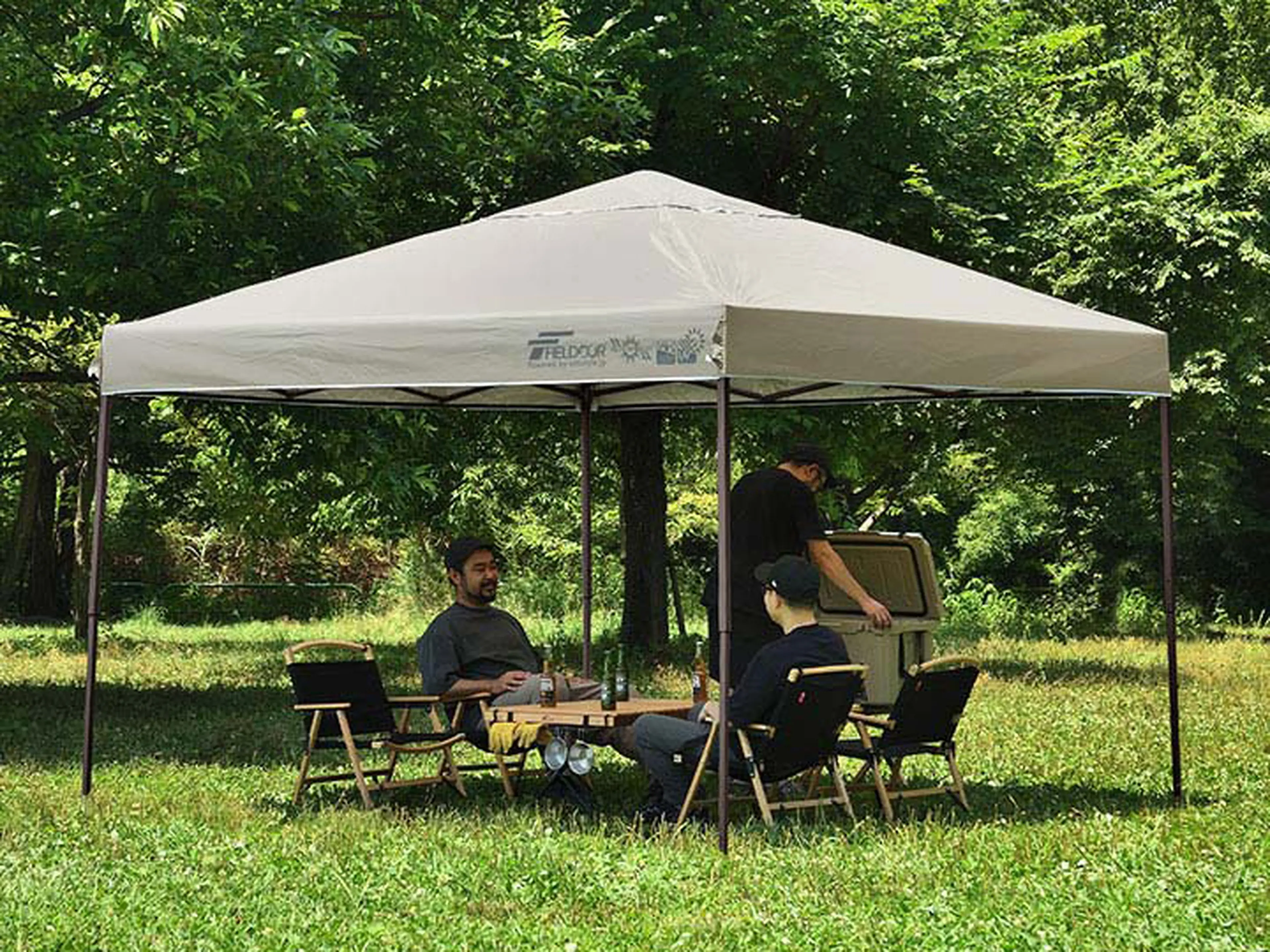 ワンタッチタープテント 2m×2m ピンク イベントテント タープテント