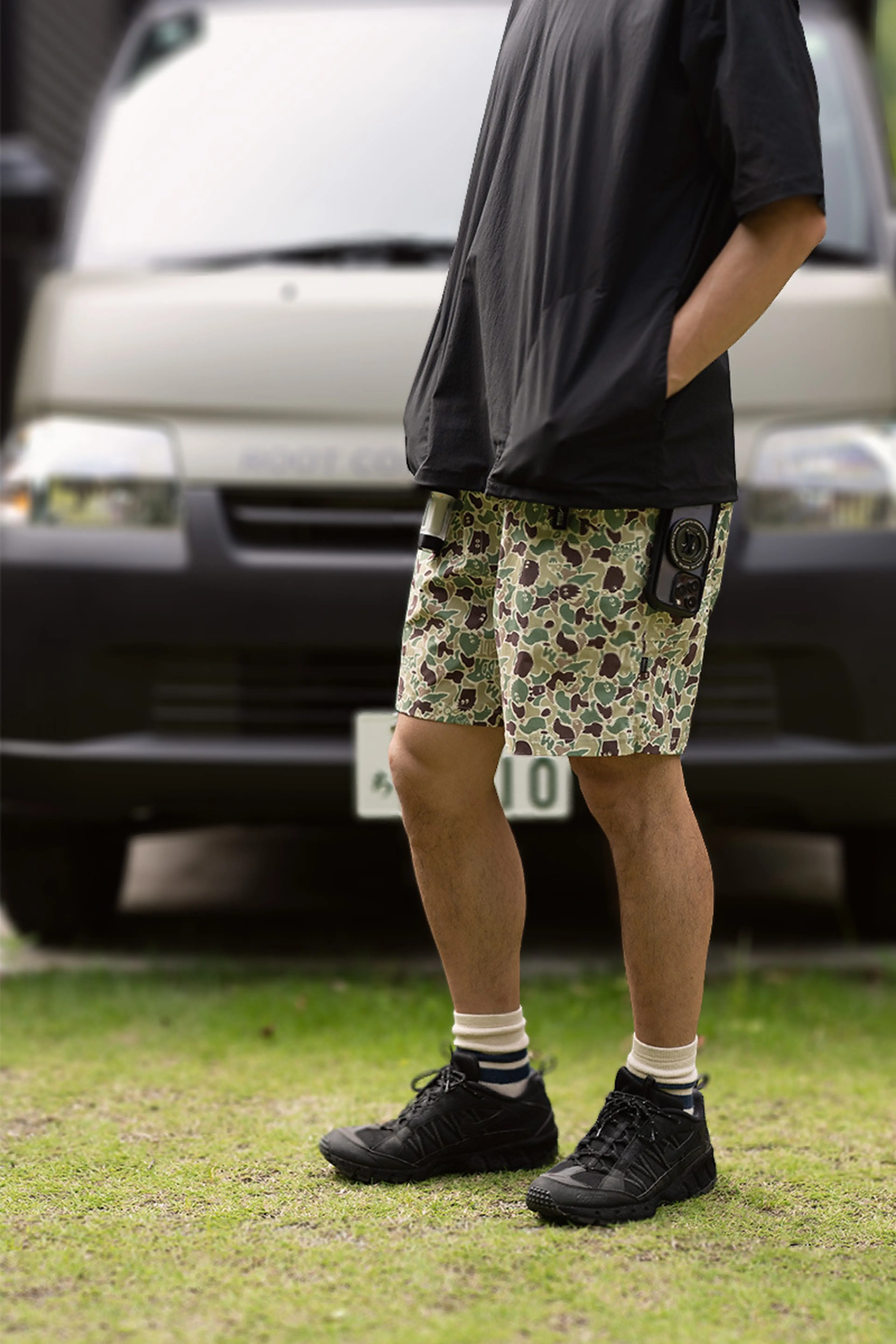 争奪戦必至】ROOT CO.×アウトドアモンスターのコラボショーツが爆誕