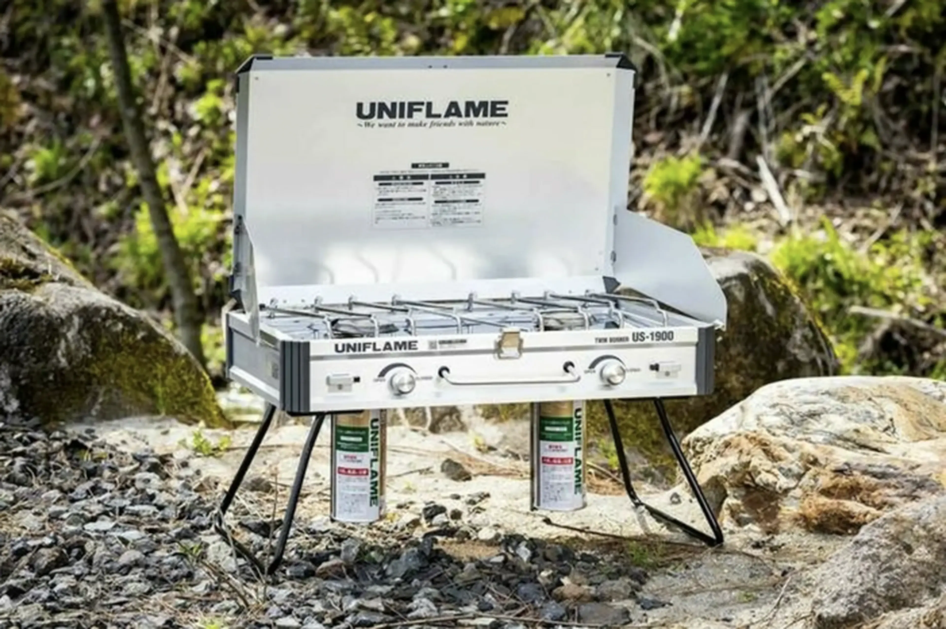 ユニフレームのツインバーナー