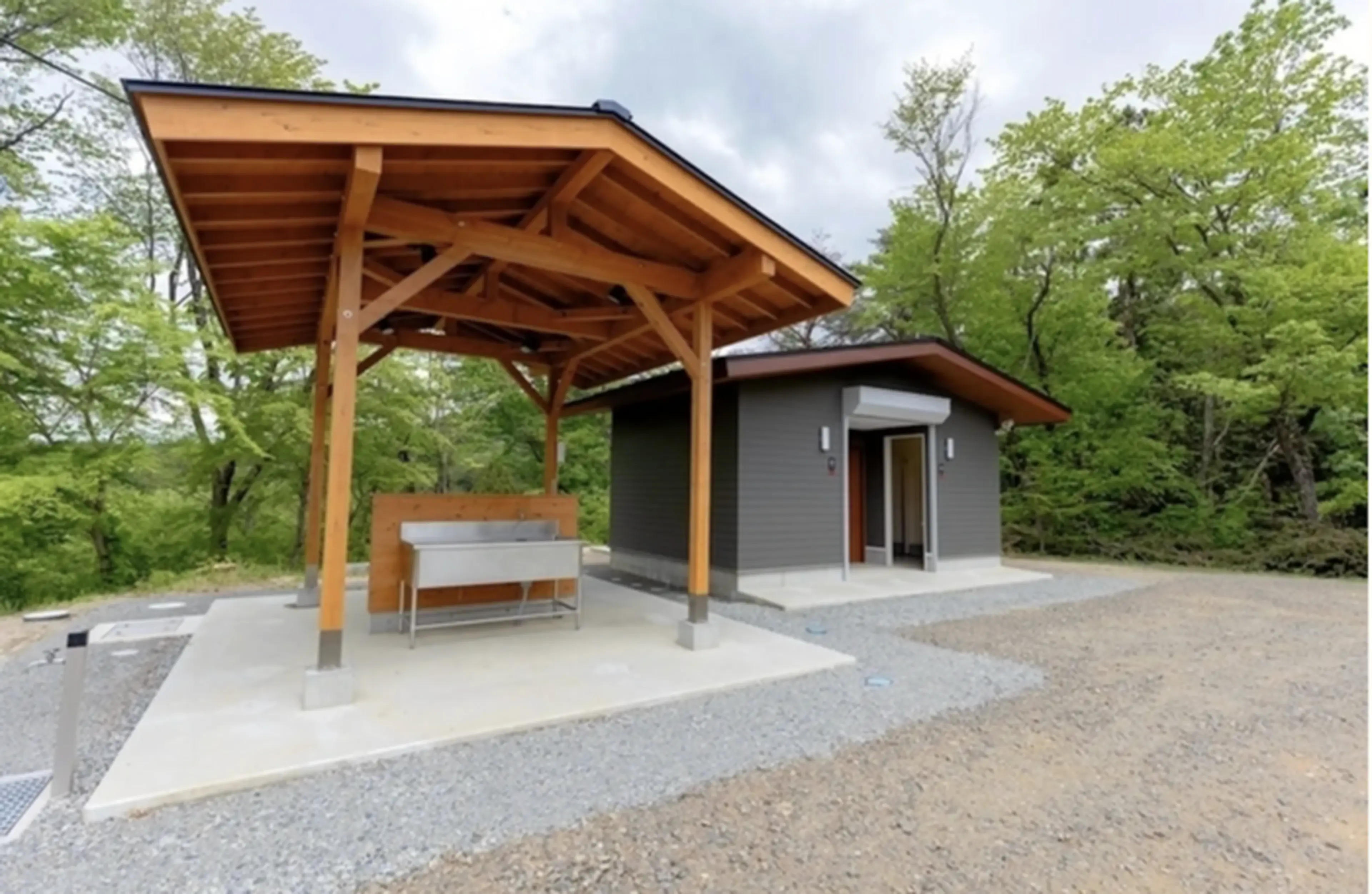 川俣町のキャンプ場