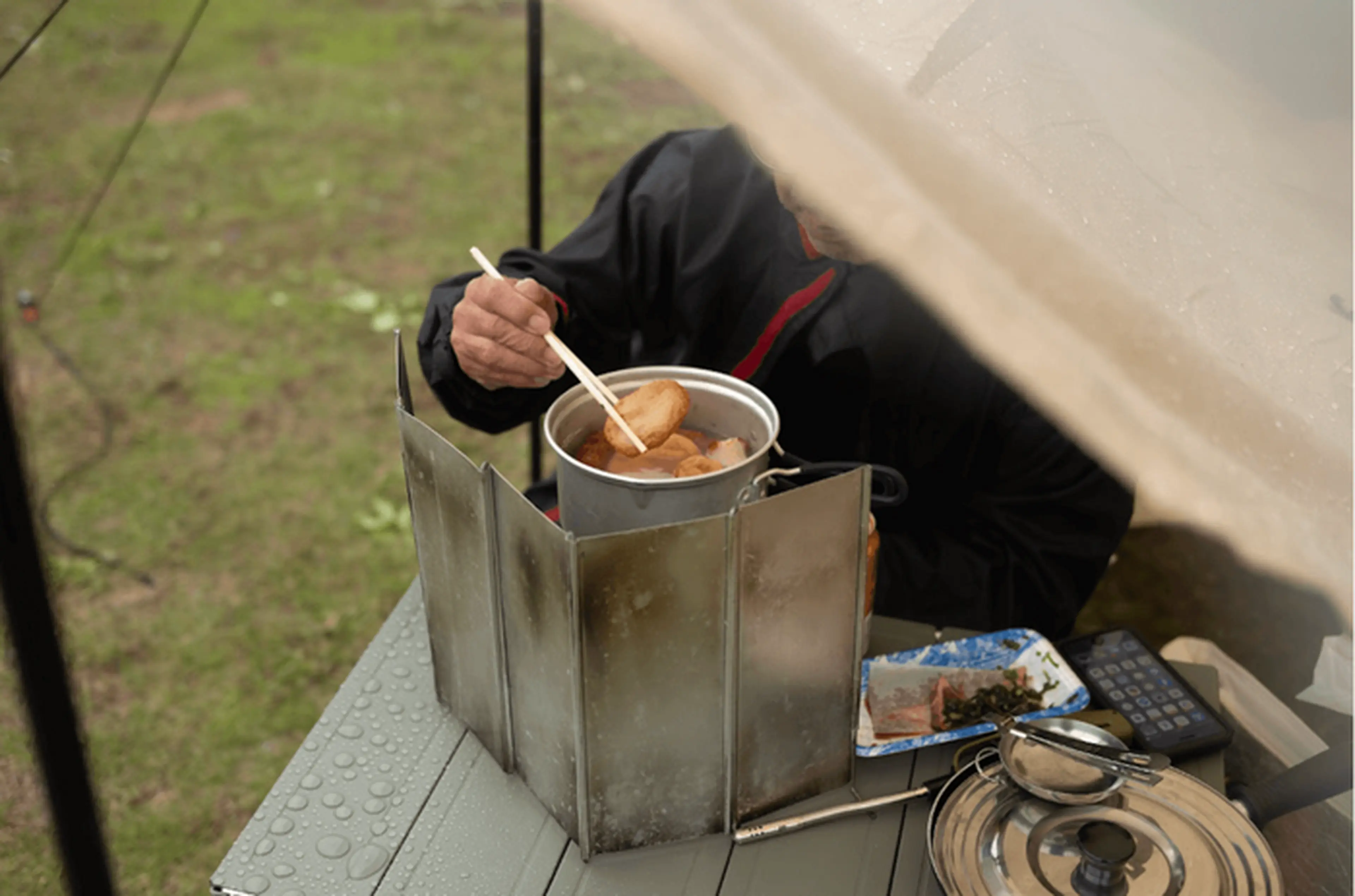 イベントでのキャンプ飯