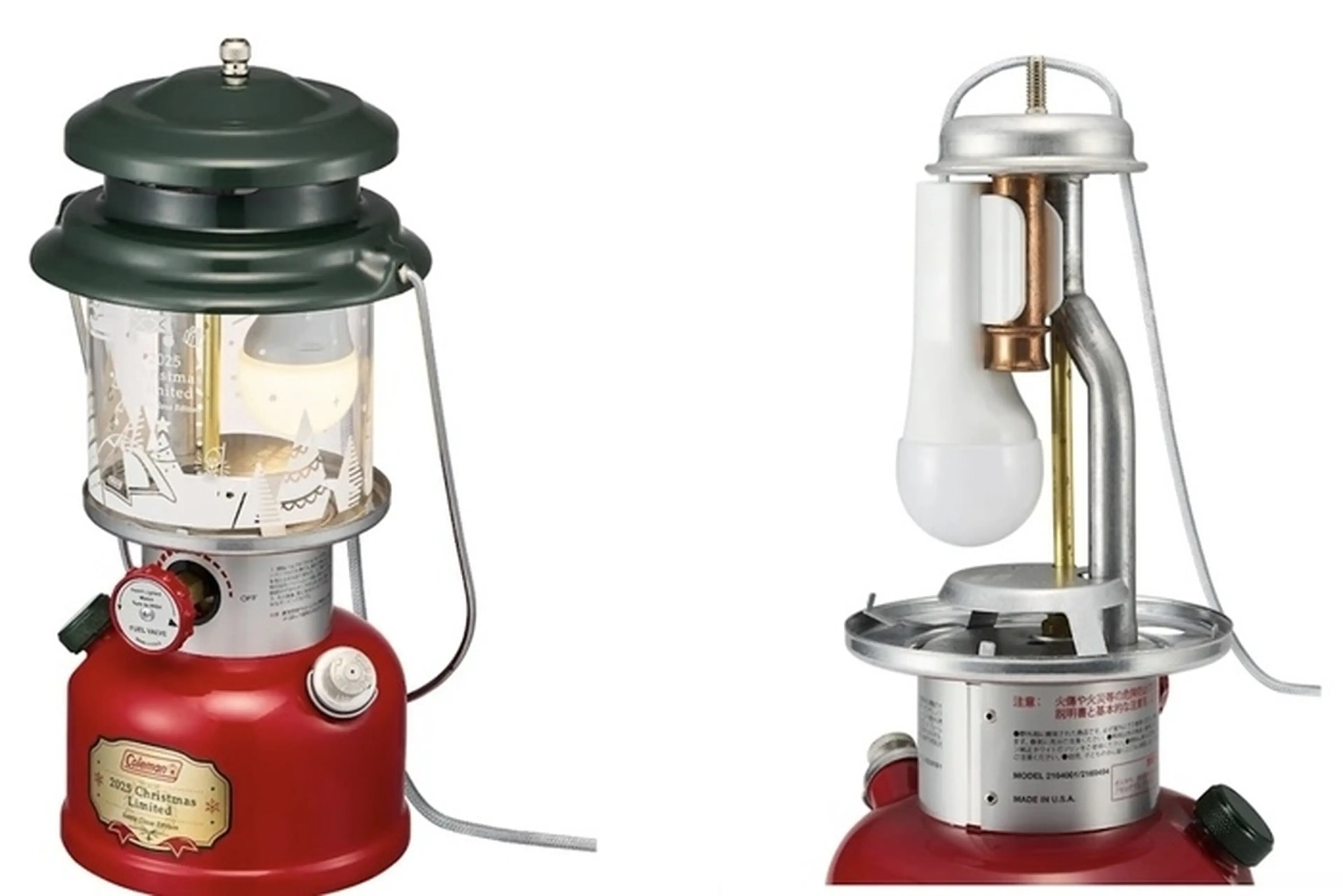 付属の専用LEDでの点灯も可能な2WAYタイプ