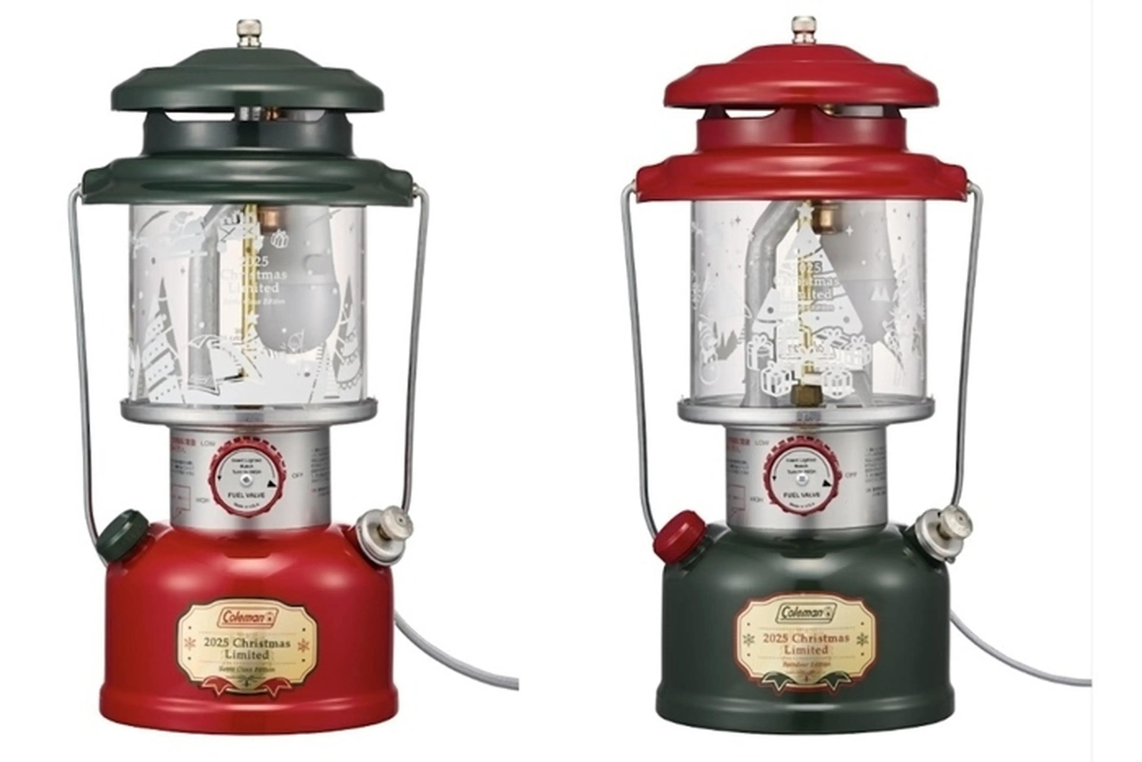 サンタクロースエディション(左)・トナカイエディション(右)