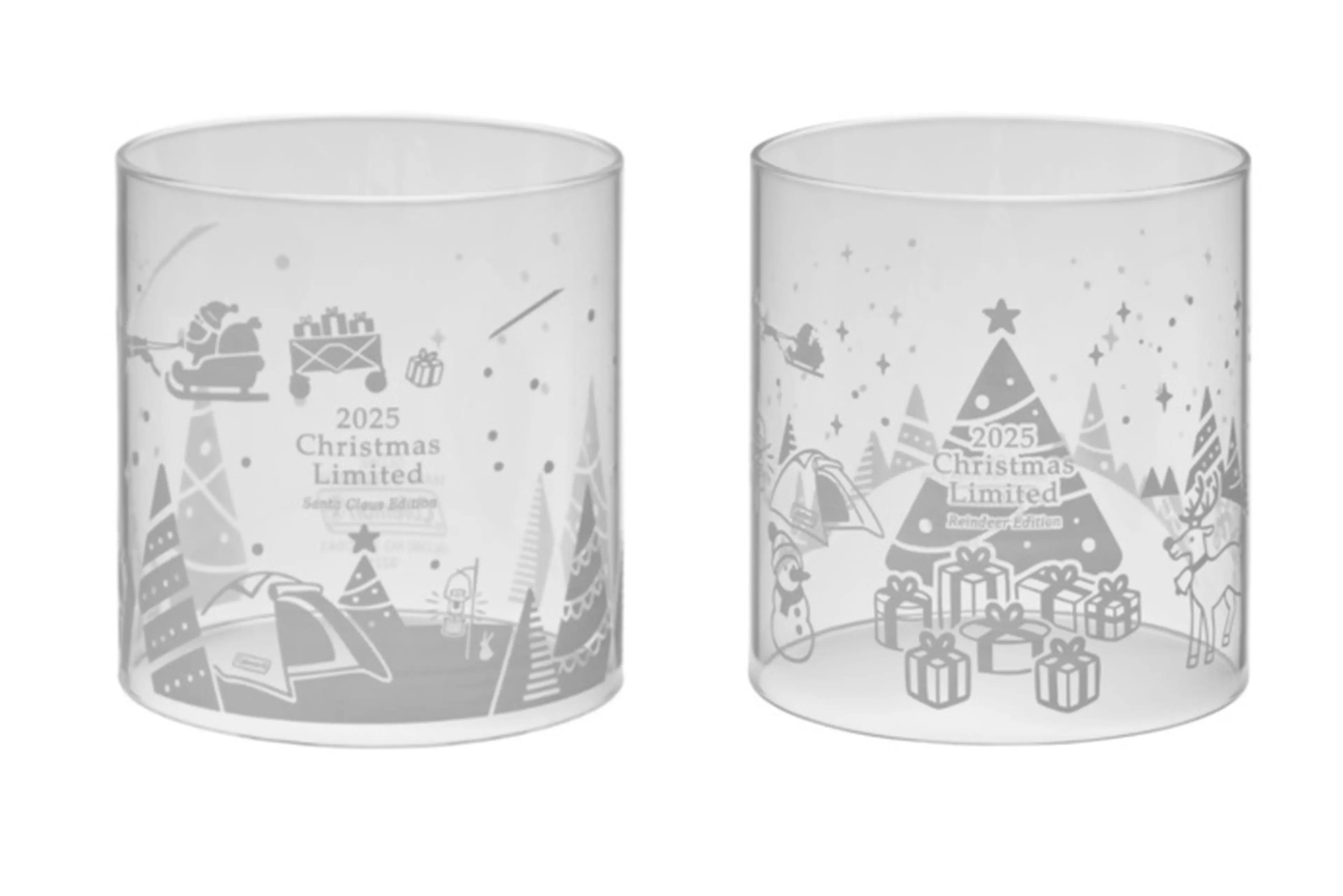 サンタクロースエディション(左)・トナカイエディション(右)