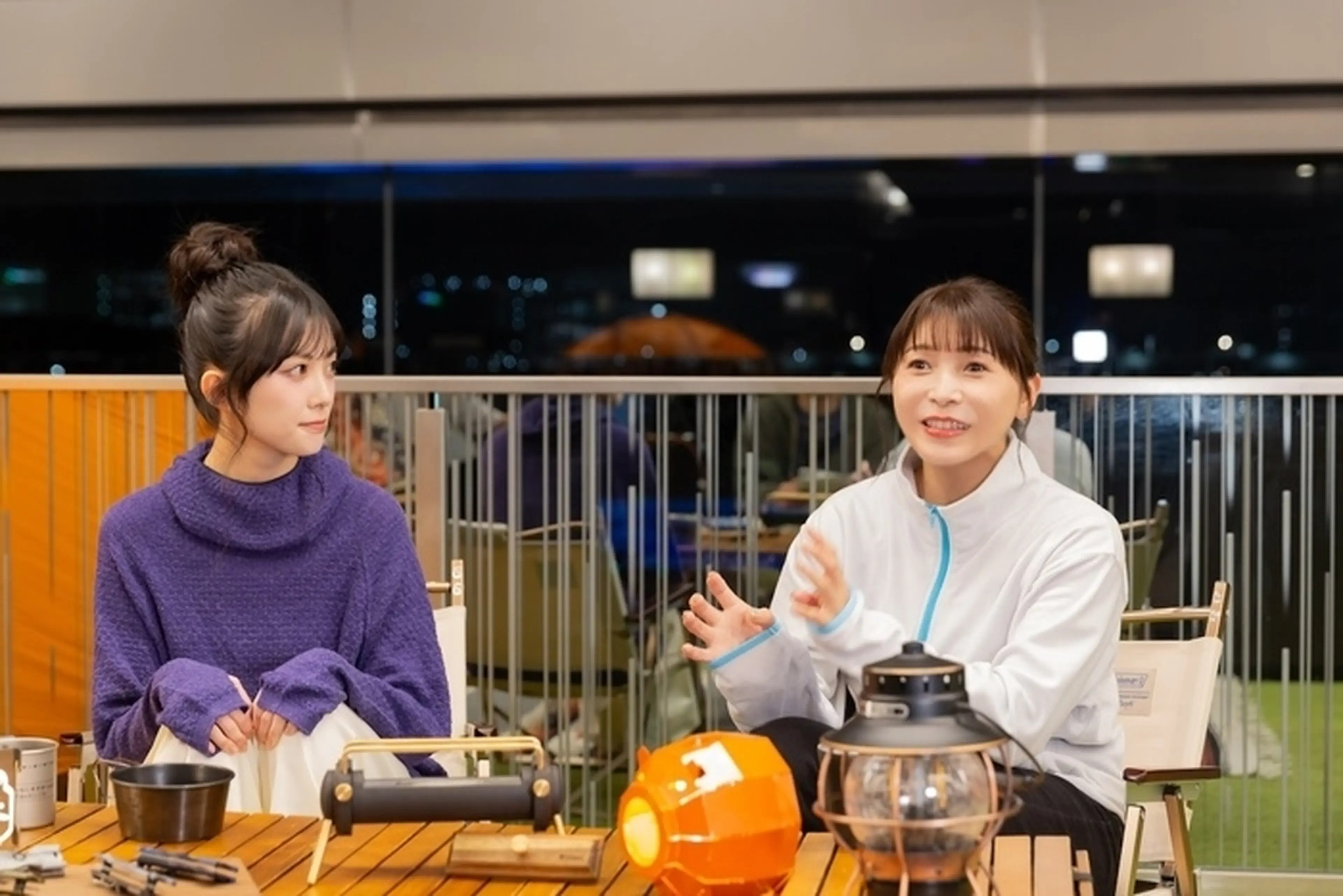 新田恵海さん＆結那さん