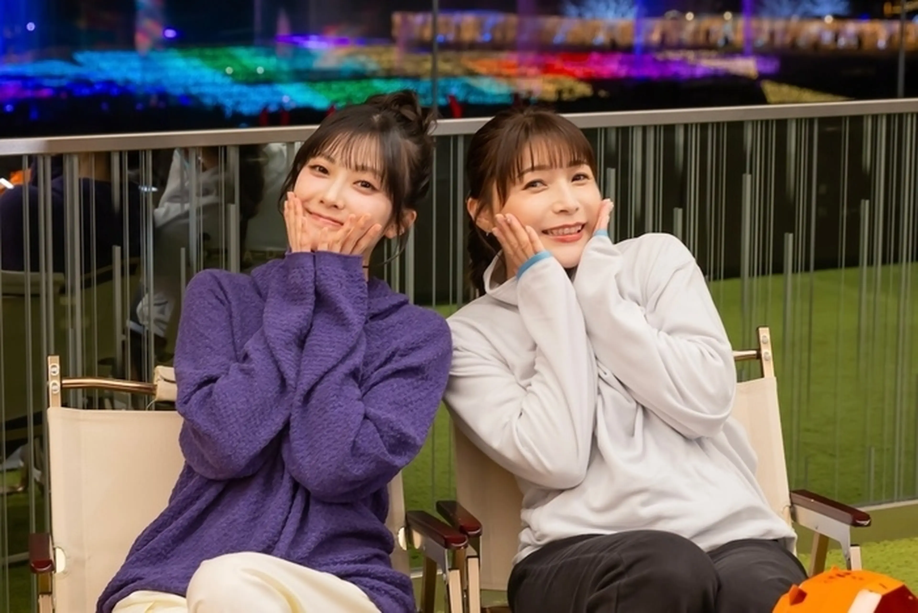 新田恵海さん＆結那さん