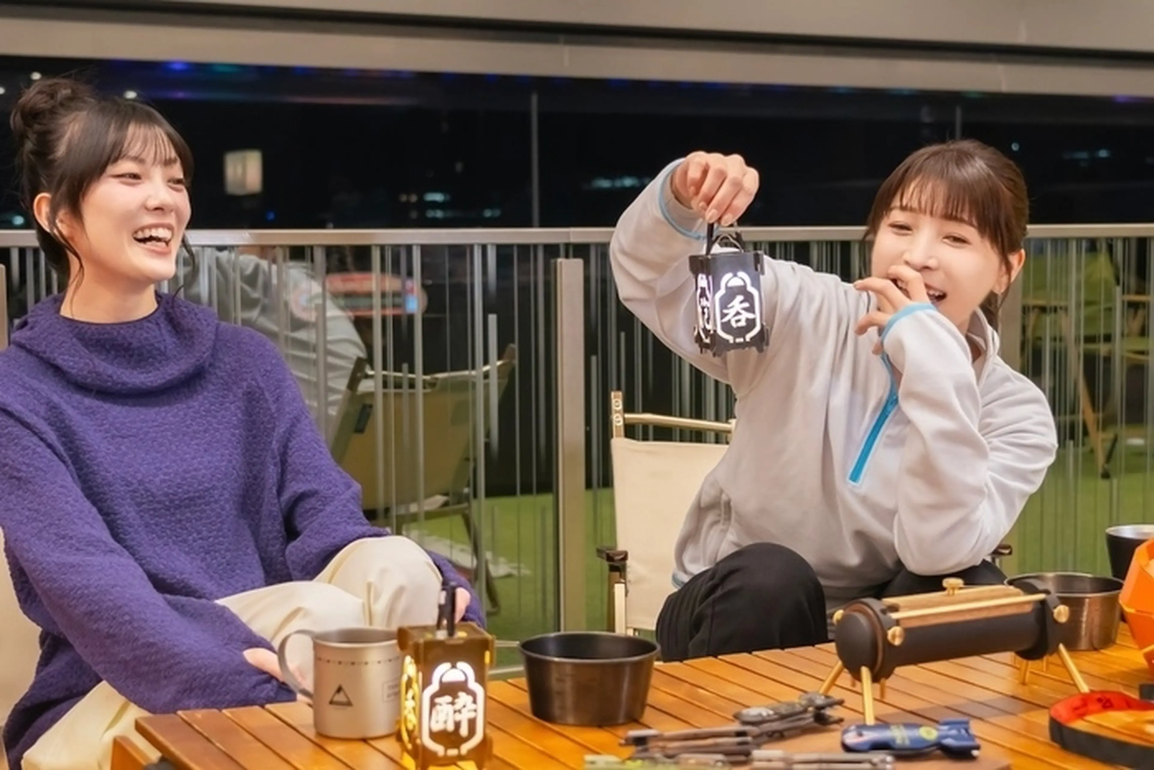 新田恵海さん＆結那さん