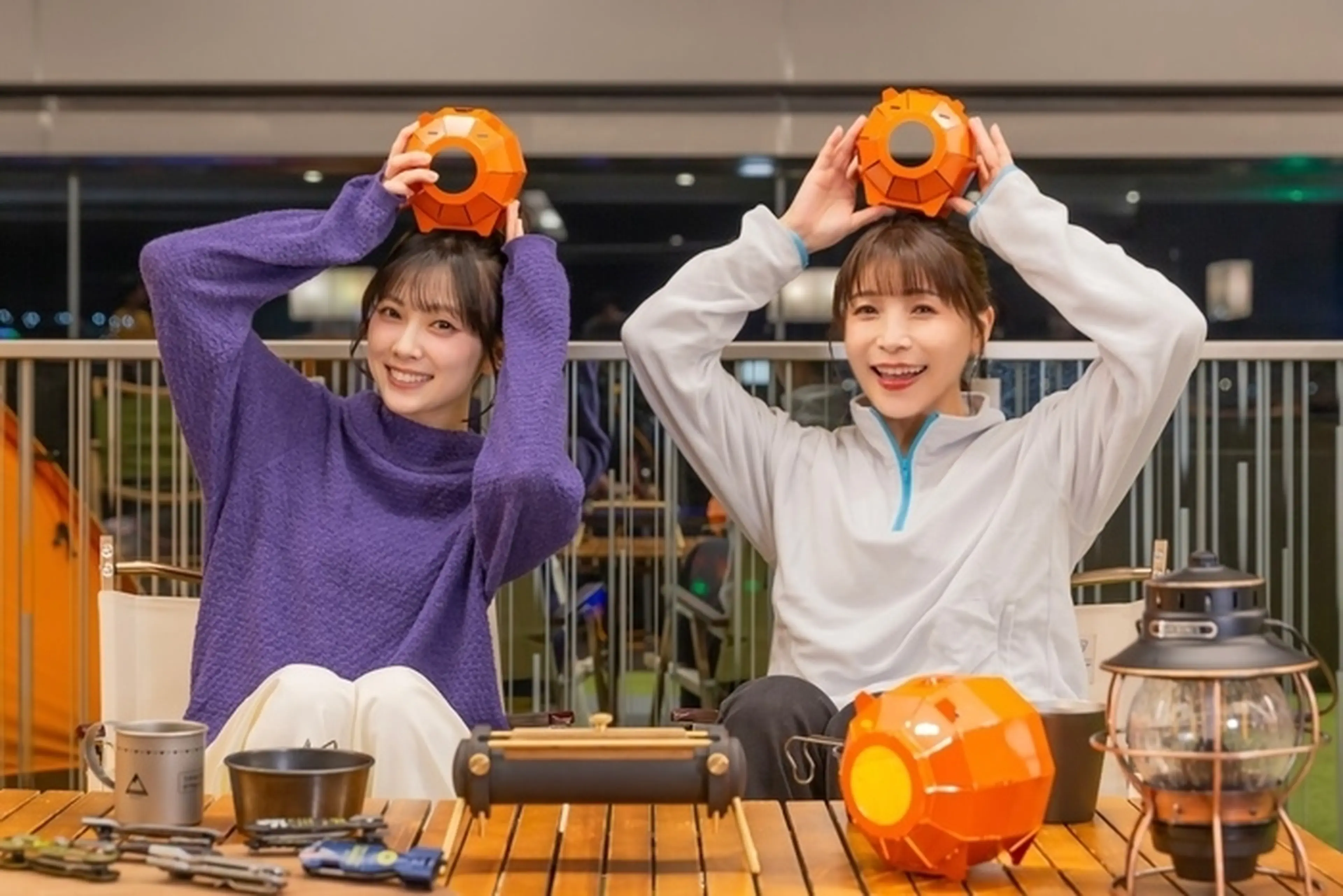 新田恵海さん＆結那さん