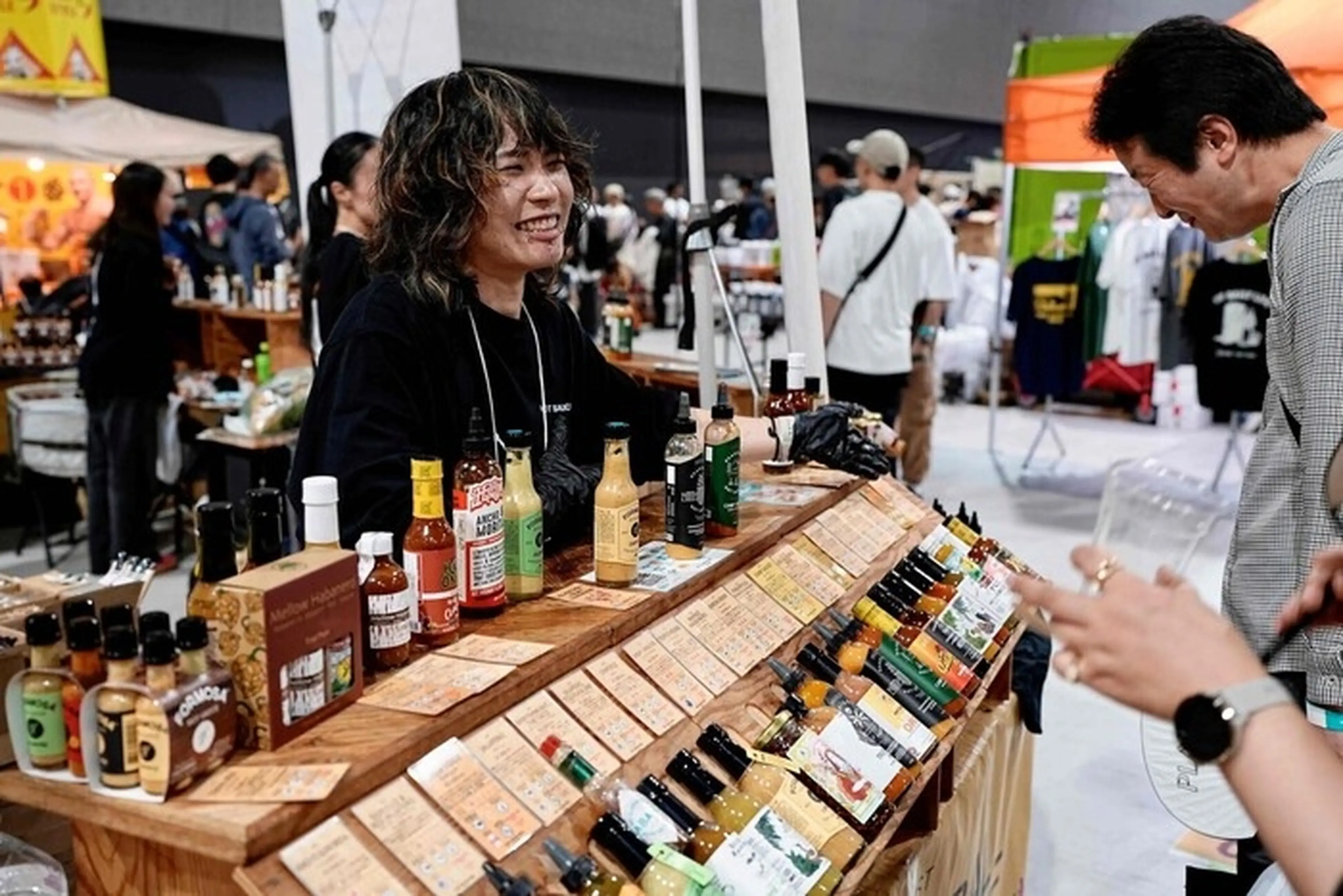 全日本キャンプめし博覧会の様子