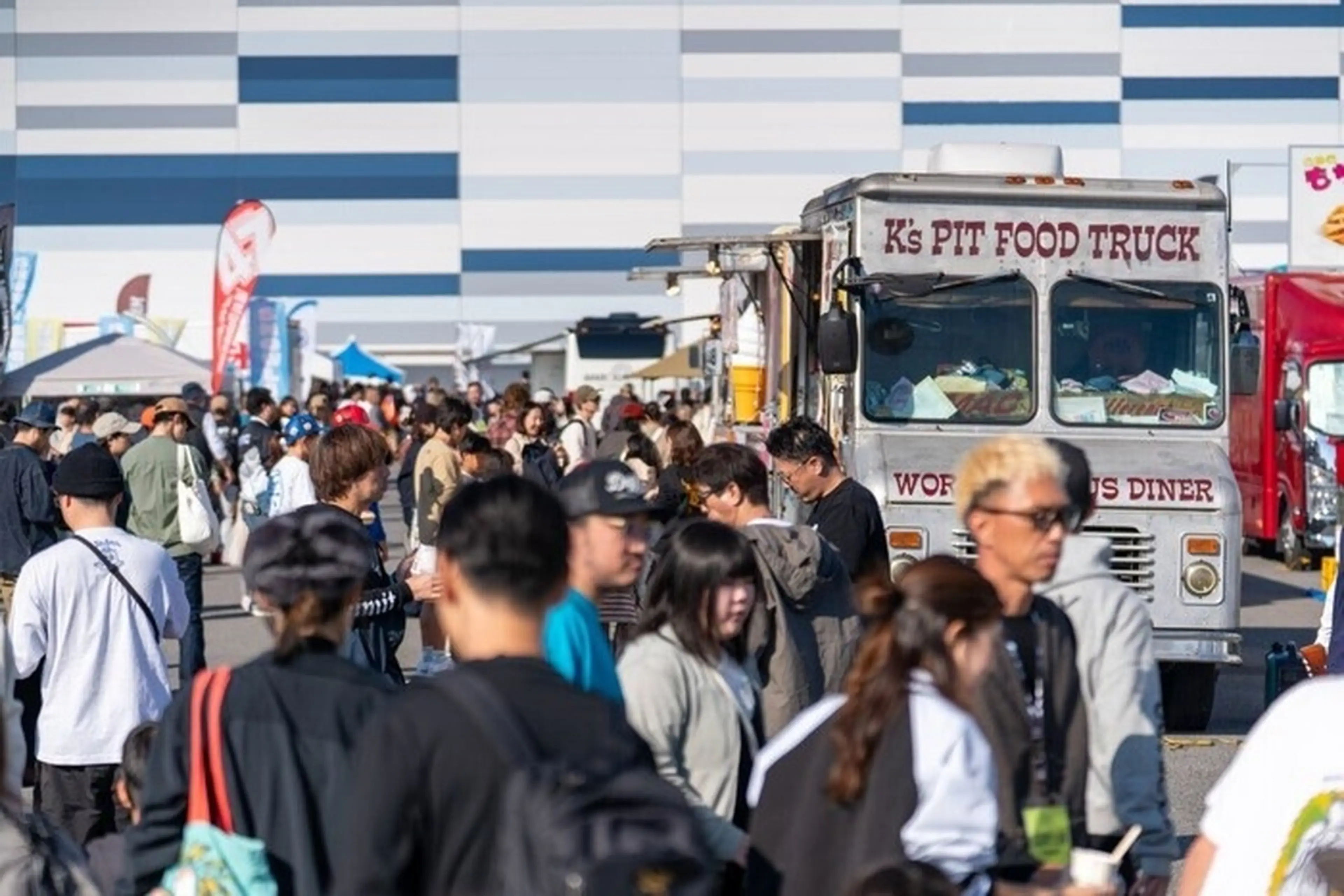 グルメフェス開催の様子