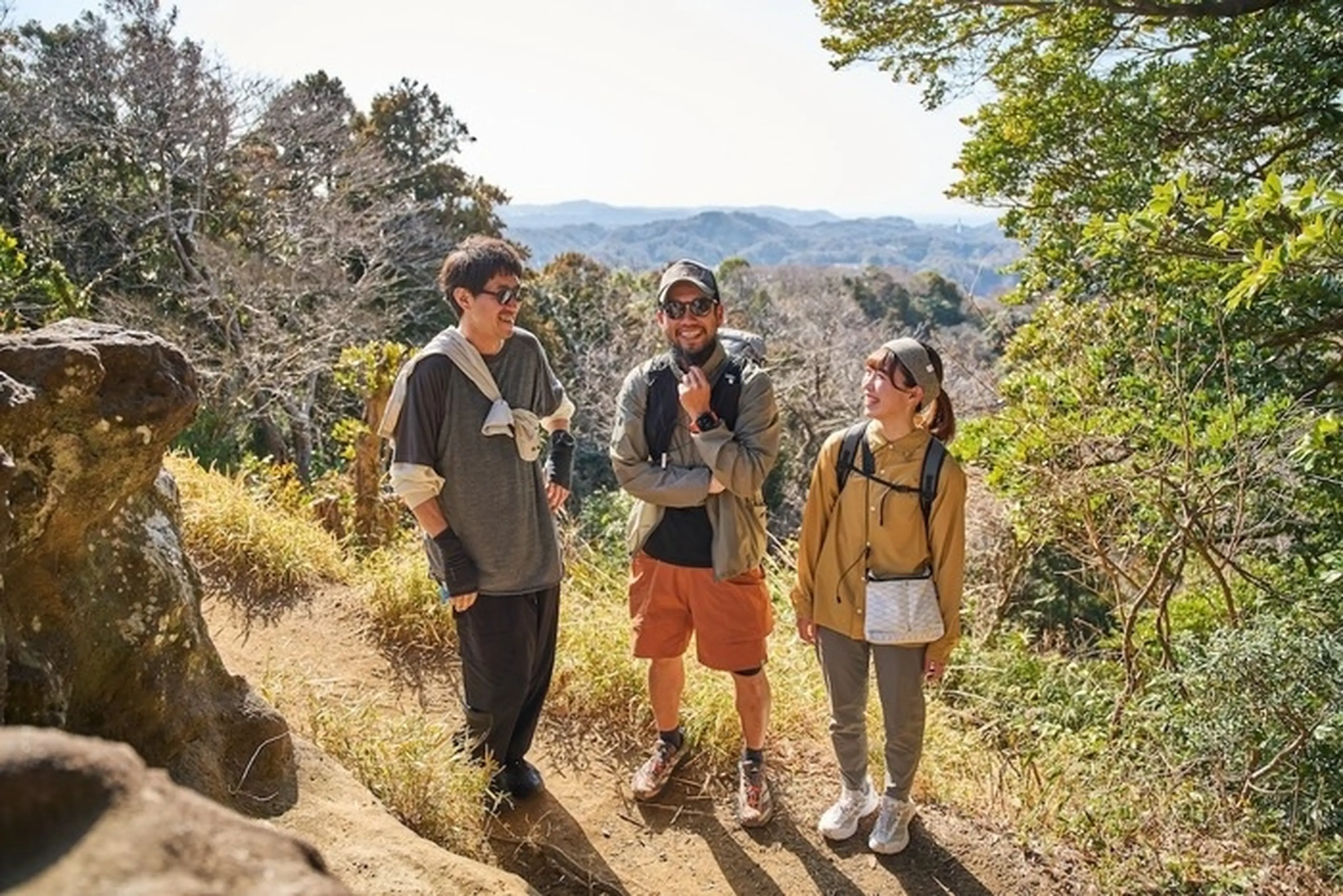 LOG及川さん、ウルトラグッドラックBOCCAさん、登山系インフルエンサー/モデル・上田 真里奈さん