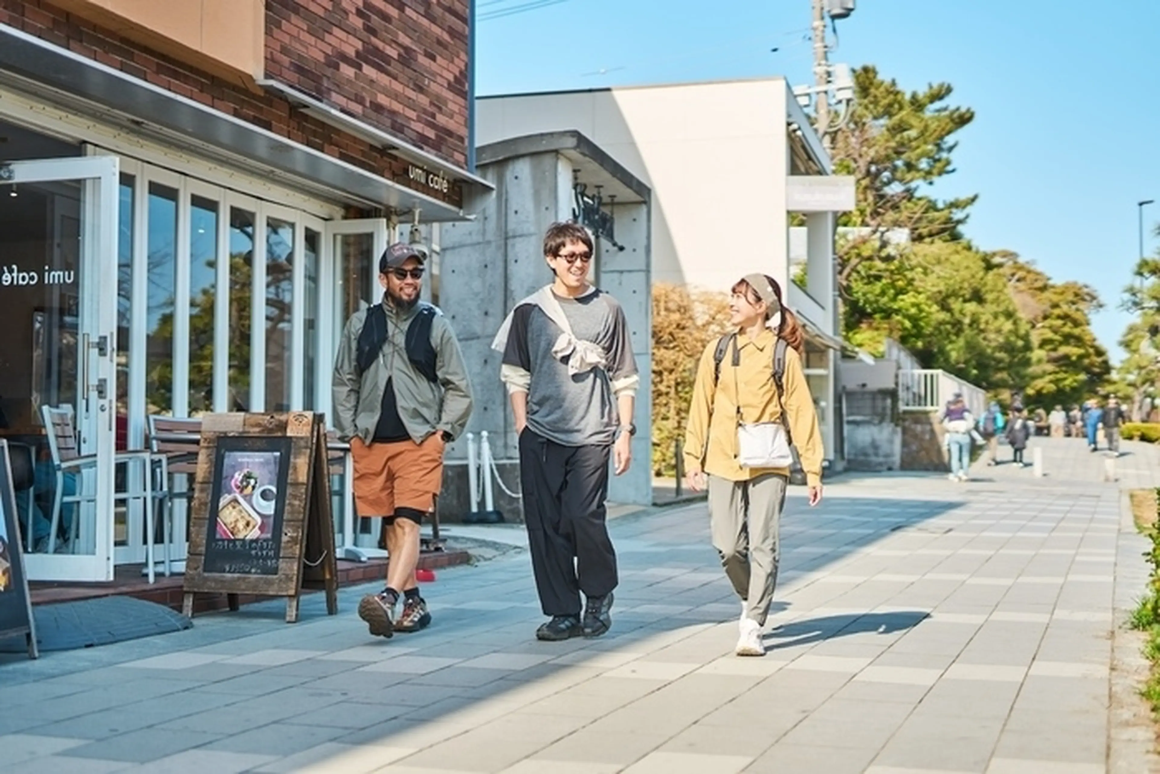 アディダス テレックス フリーハイカーで街歩き