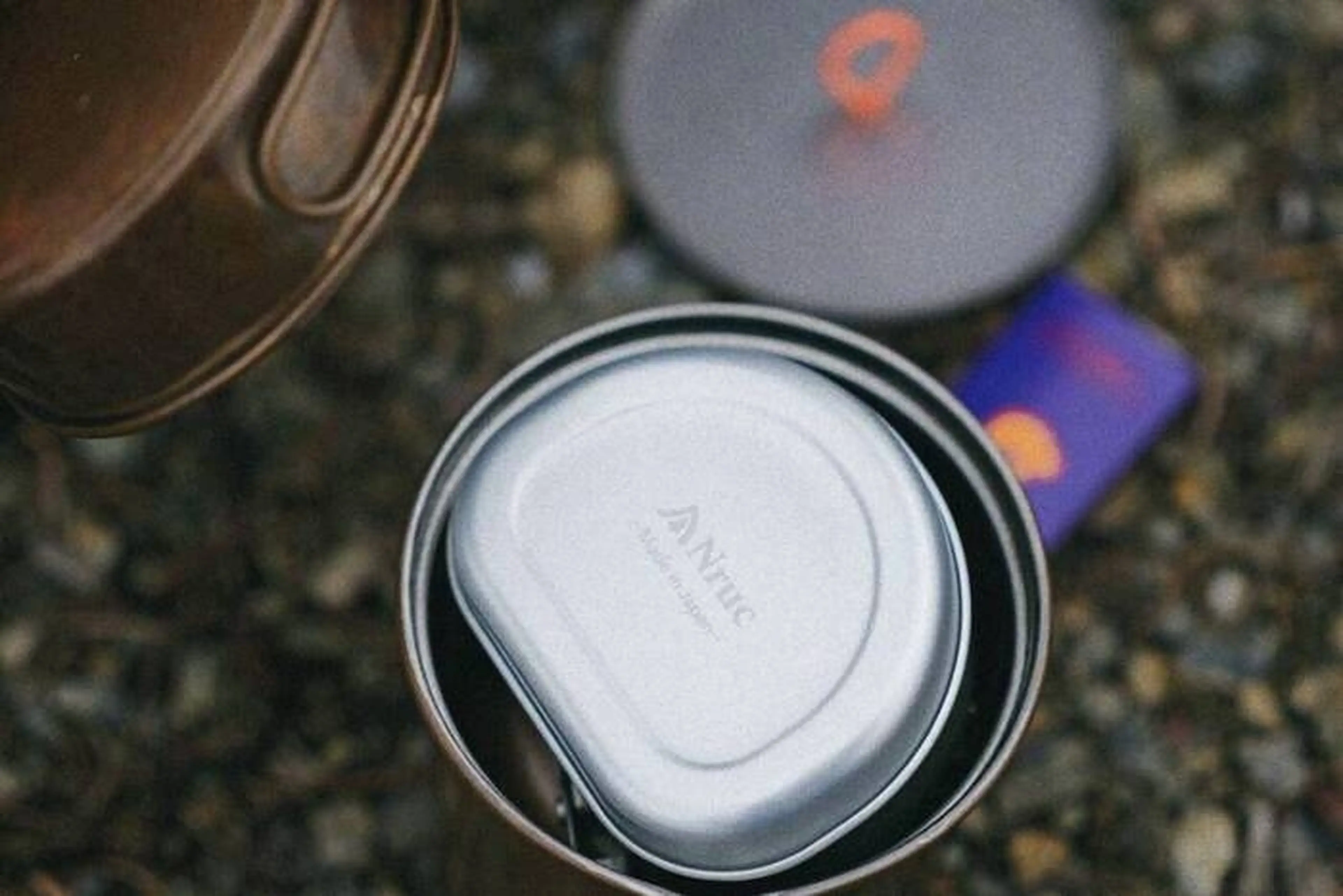 NrucのFACEHUGGER DISHをクッカーに入れてあるところ