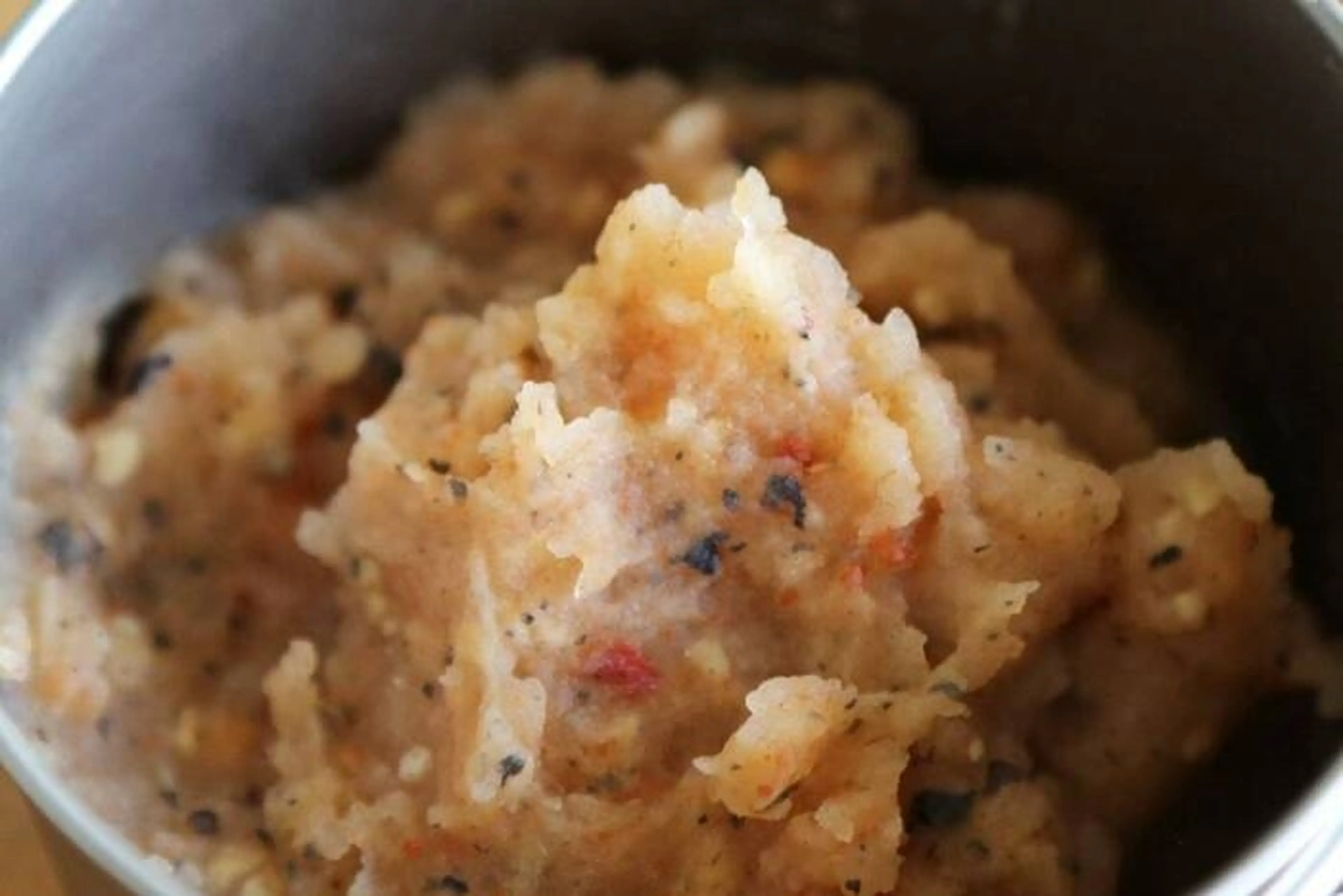 MOUNTAIN GOURMET LAB.（マウンテングルメラボ）の梅しそとトマトのポテトピュレ