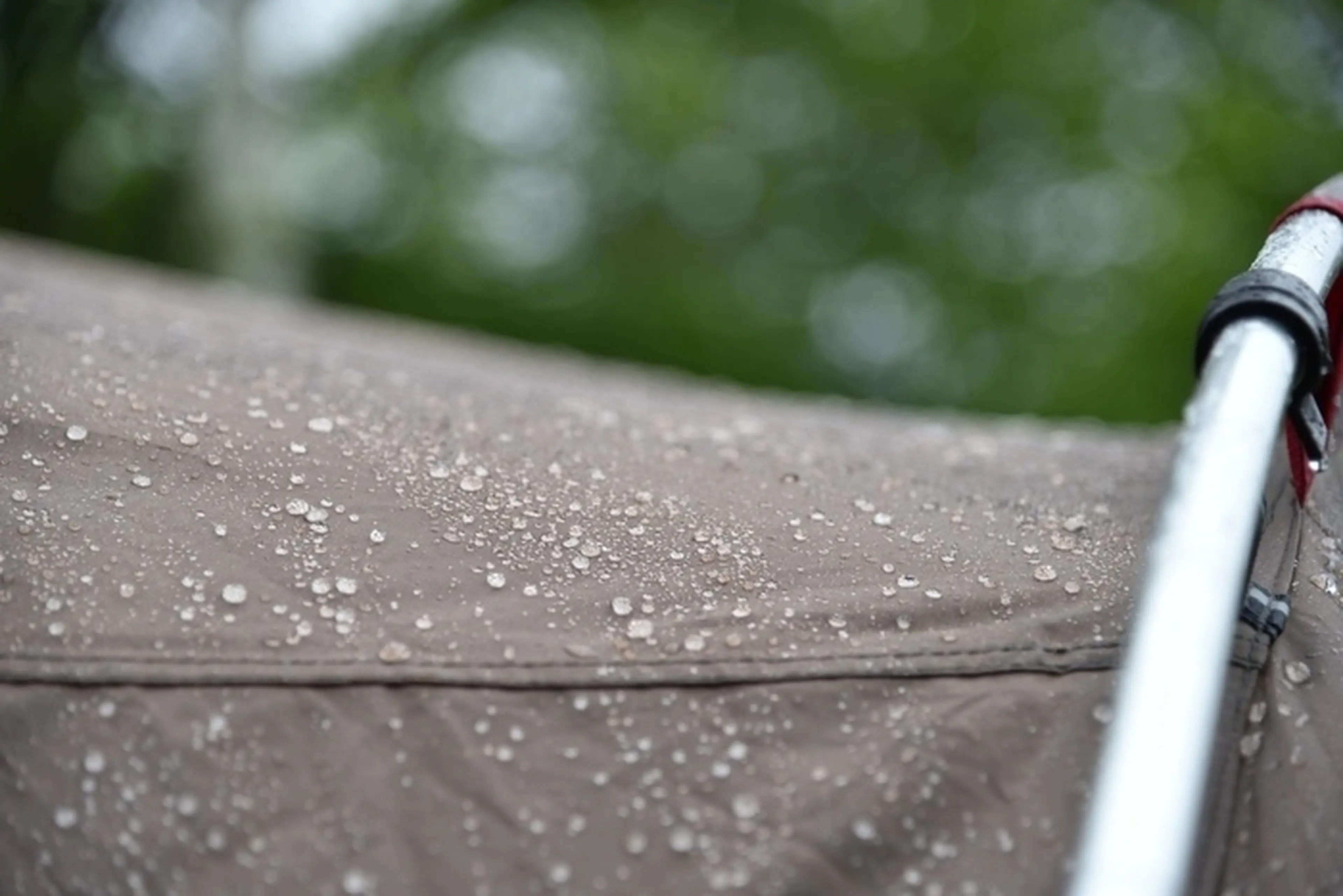 雨キャンプ